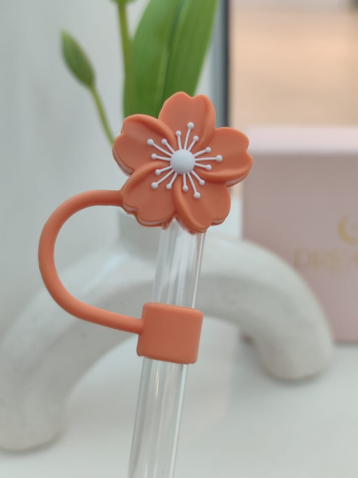 Protector de Pajilla - Tema: Medicina - Flores y más.
