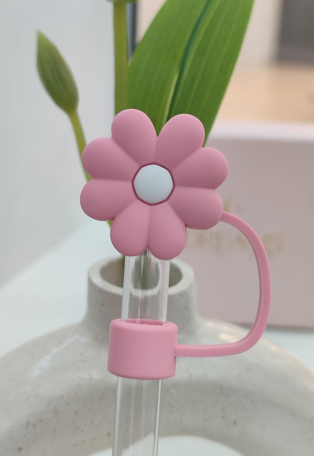 Protector de Pajilla - Tema: Medicina - Flores y más.