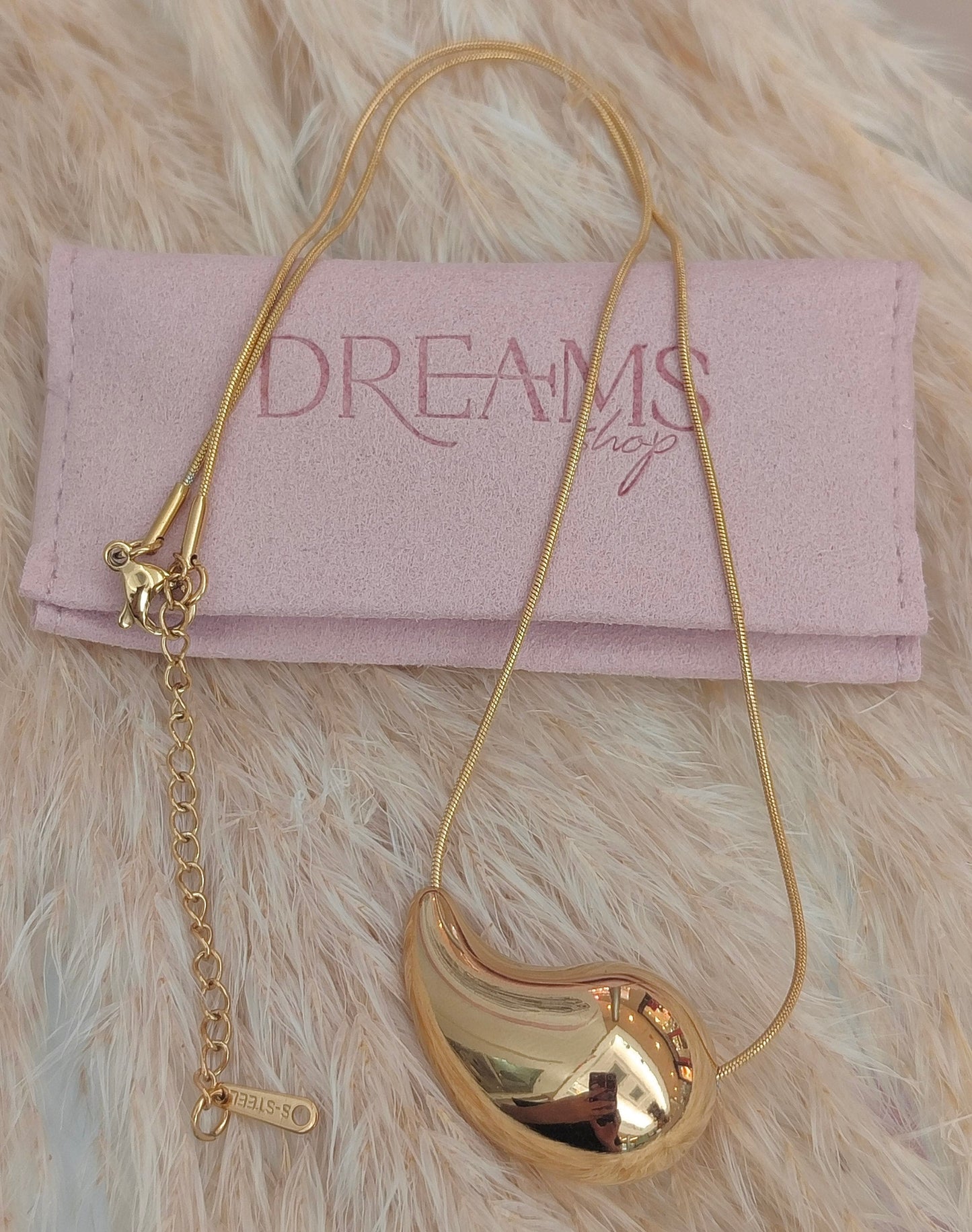 Collar Gota Audaz Gold - Grande