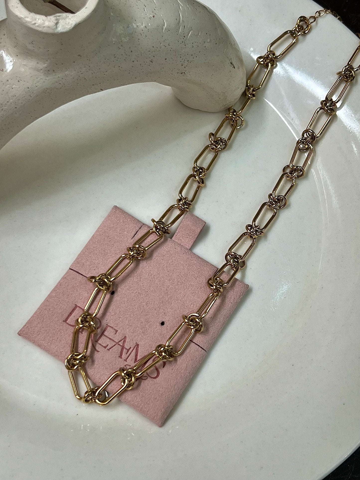 Collar Eslabones y Nuditos