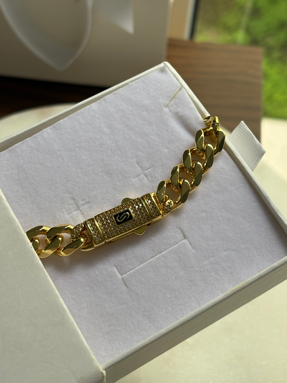 Brazalete Mónaco - Trenzado Gold