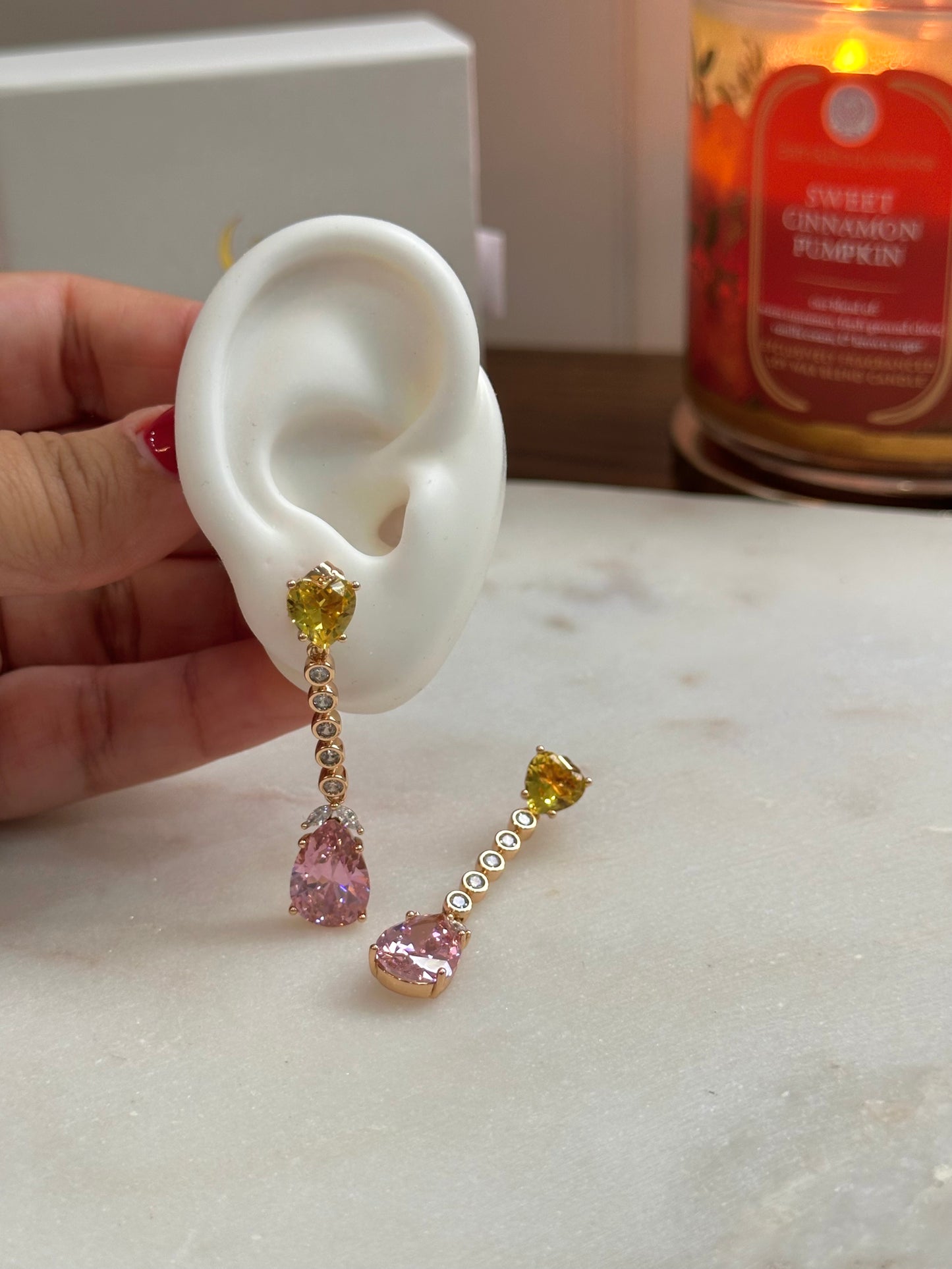 Golden Aura - Aretes