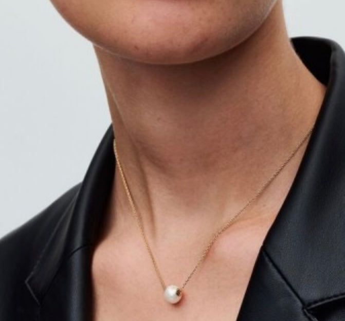Collar Perla Solitario
