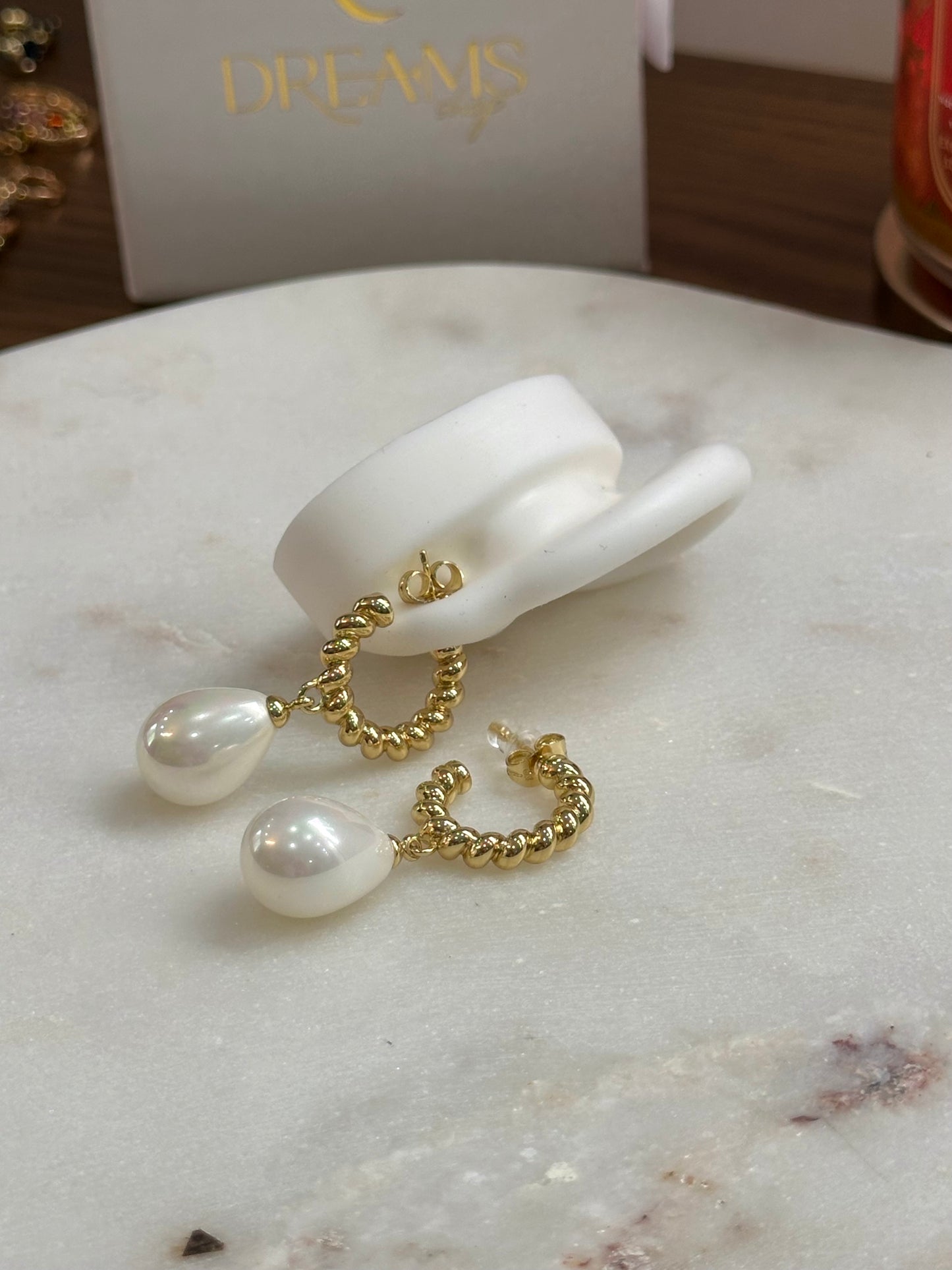 Pearl Glow - Aretes