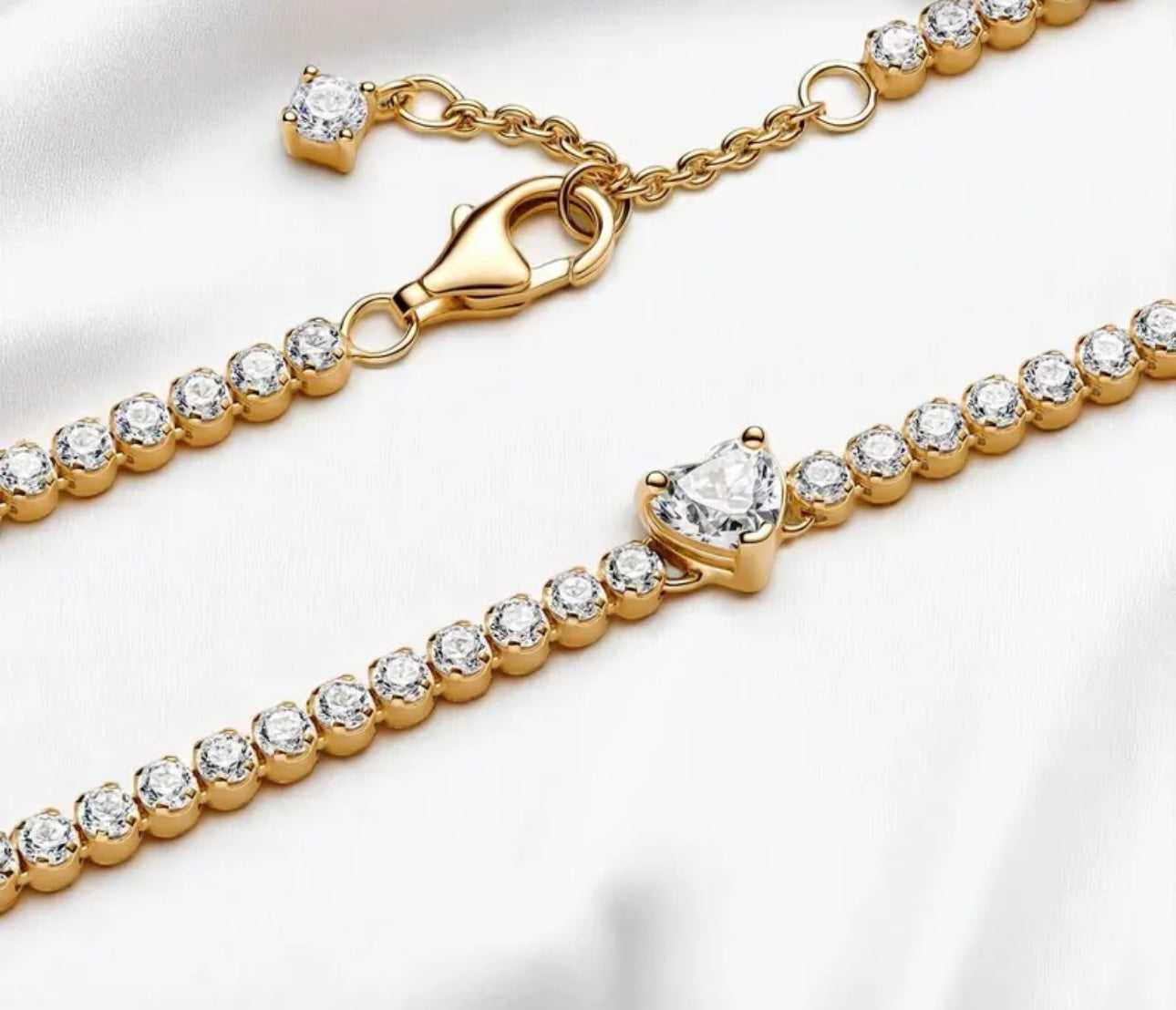 Brazalete Halo Corazón - Gold