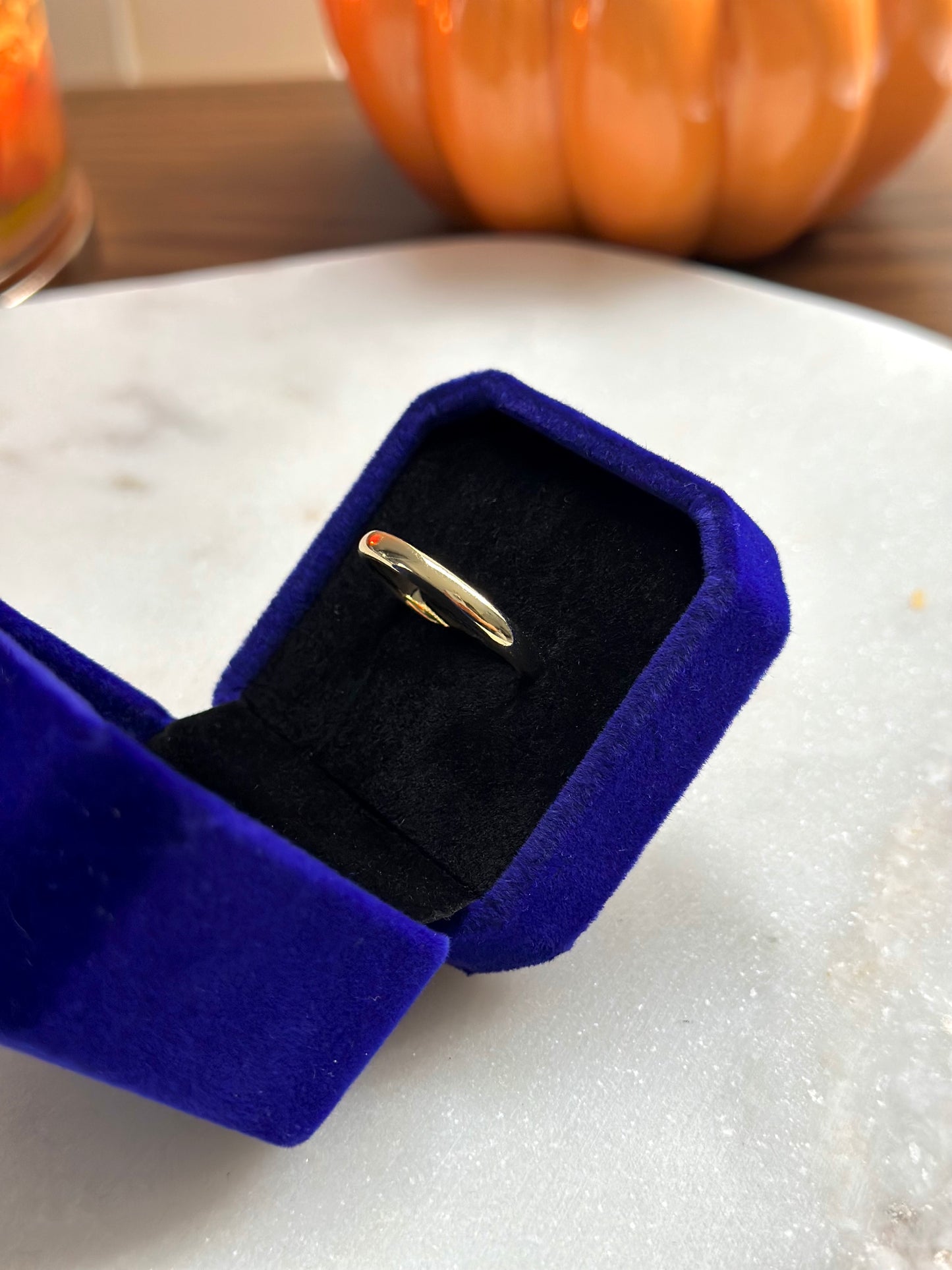 Anillo Banda Dorada