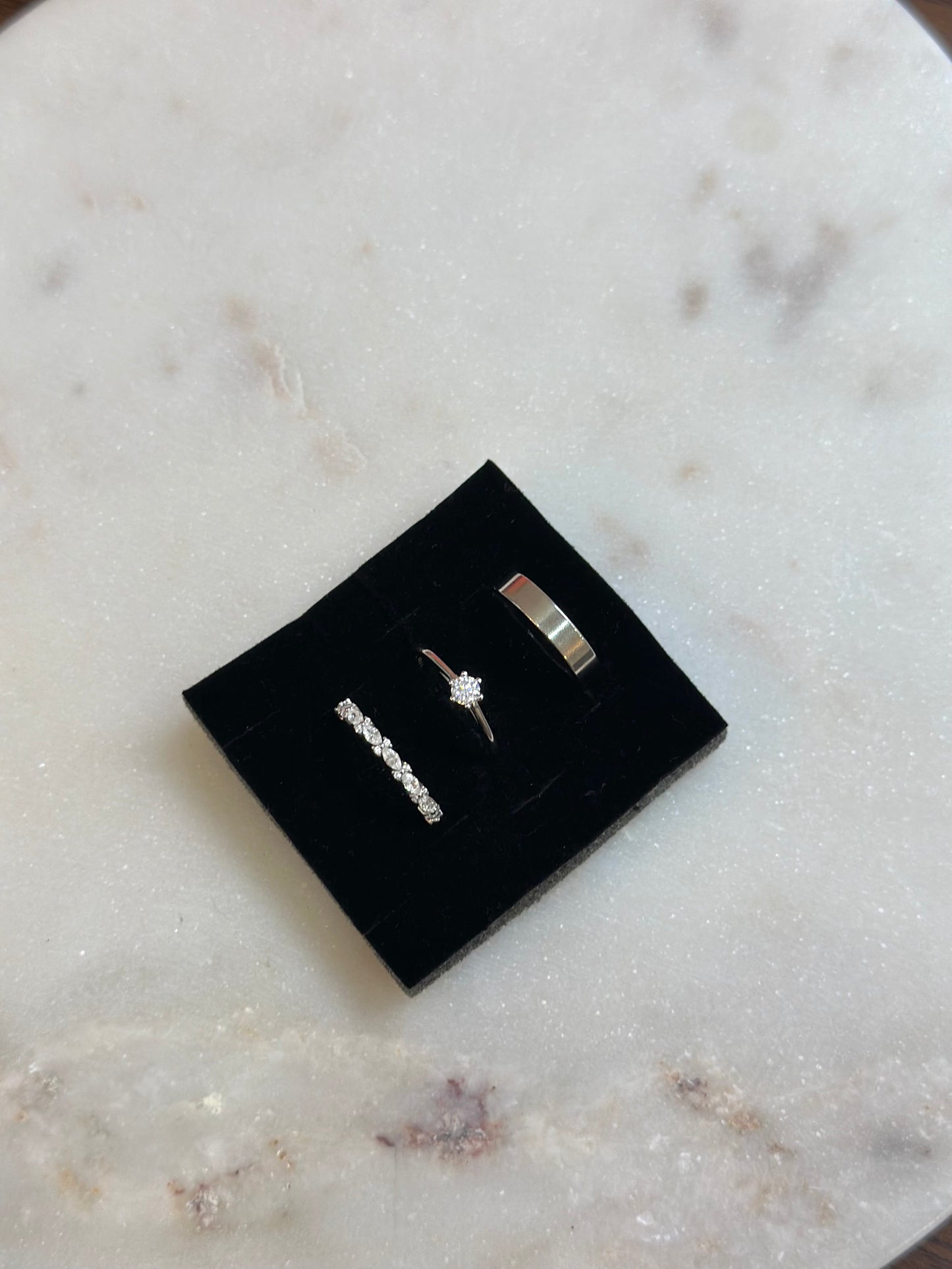 Trio Anillos Essence, Serenity & Pure Soul.