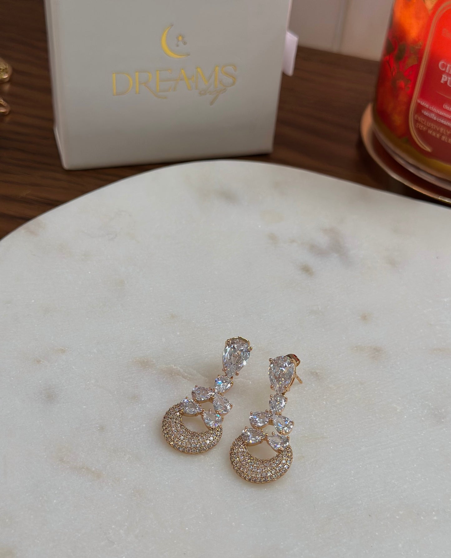 Golden Rain - Aretes