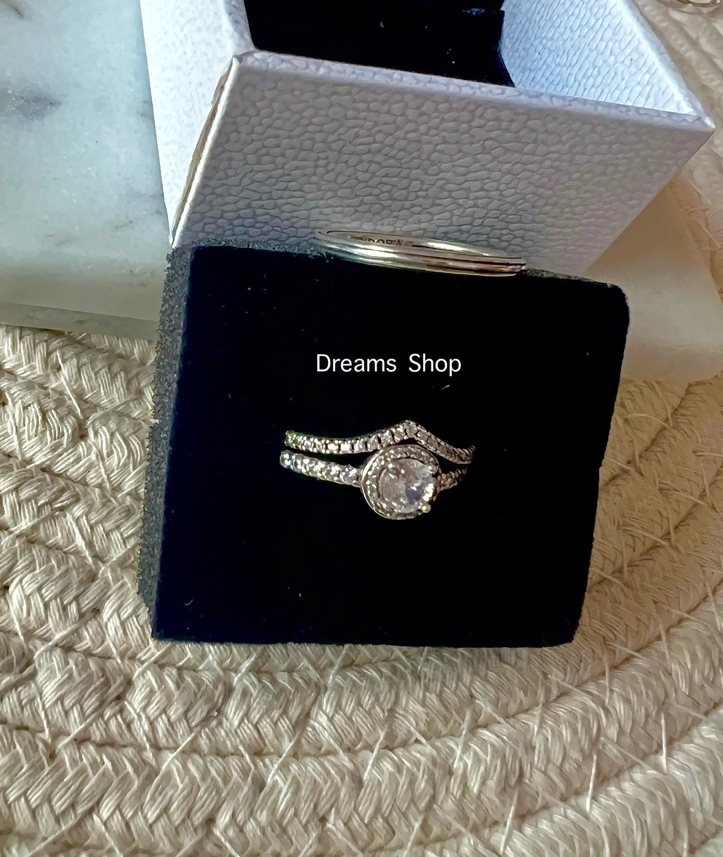 Set 3 Anillos - Deseo, Elegancia y ME - Silver