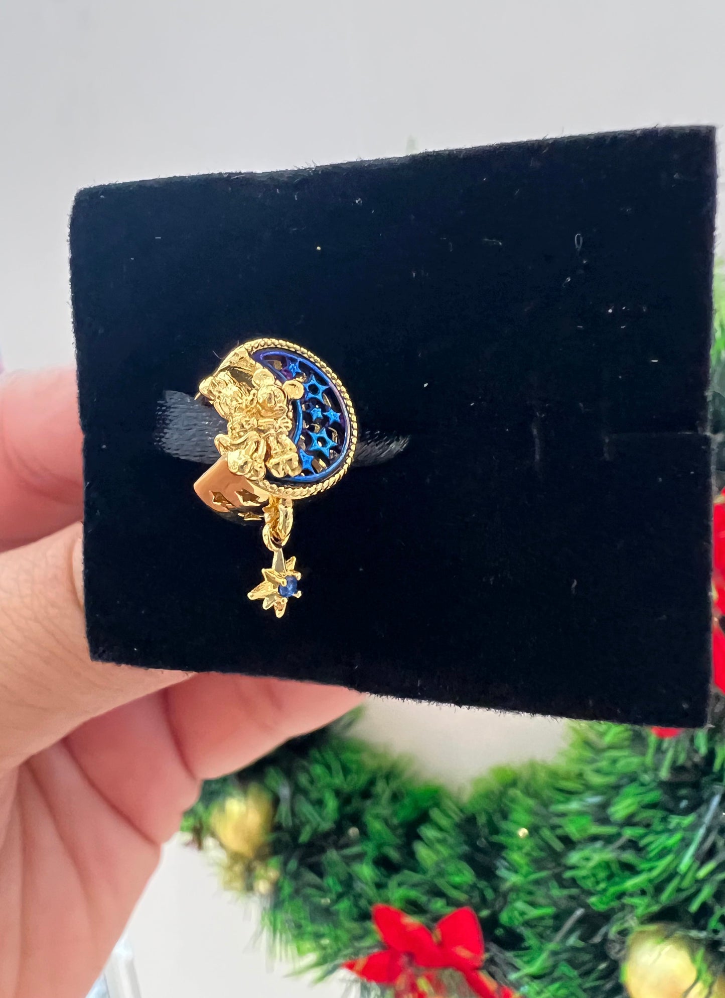 Charm Luna Creciente de Mickey y Minnie Mouse - Disney
