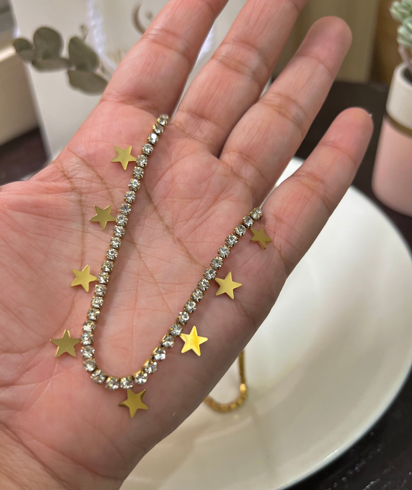 Collar Estrellas Brillantes