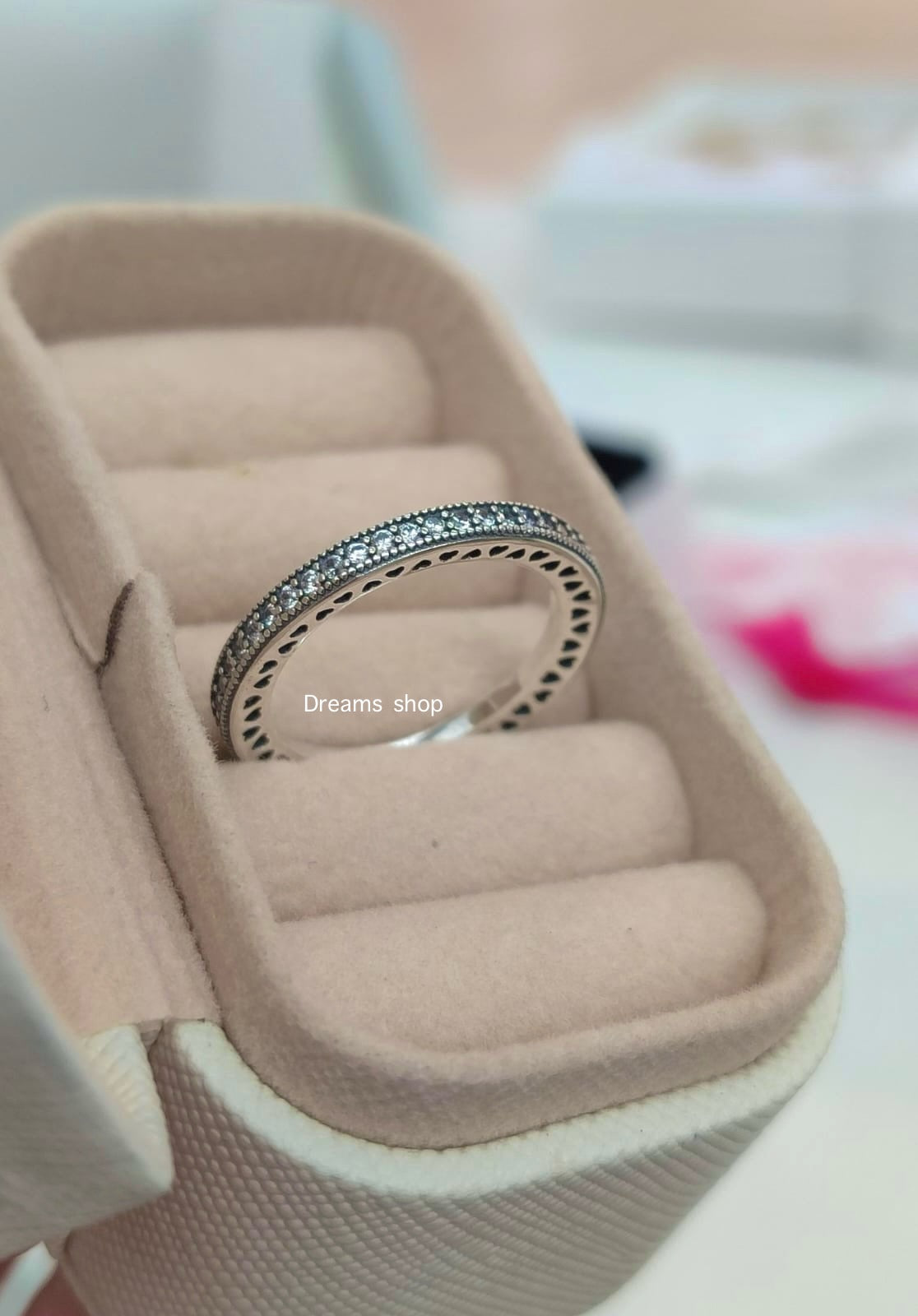 Anillo Corazones Silver