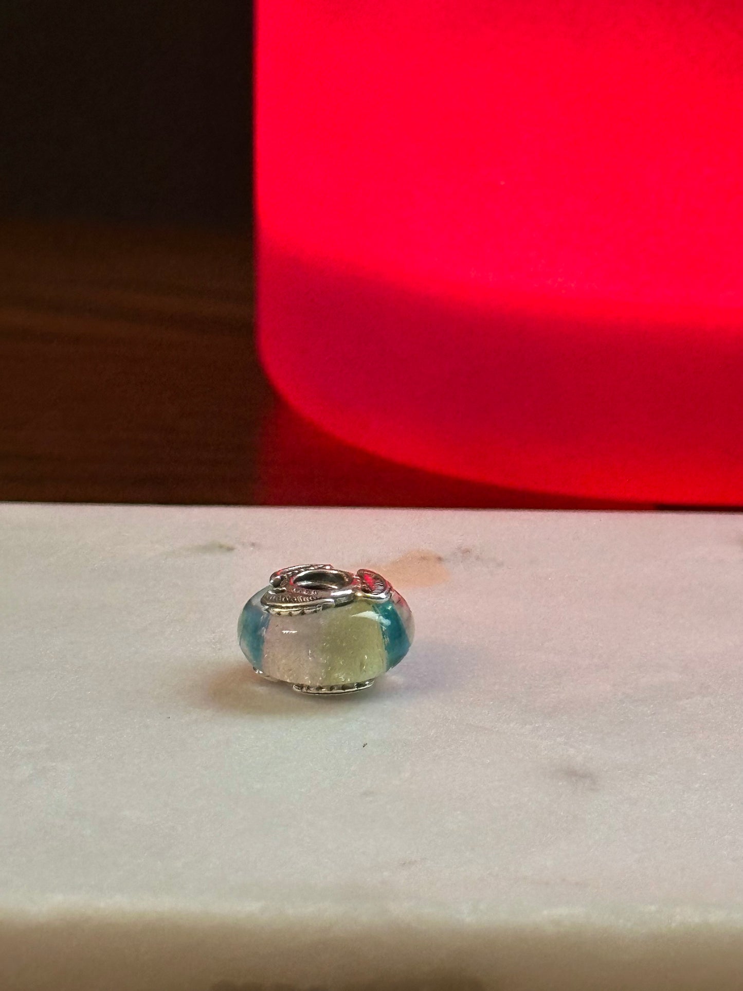 Charm Murano Aqua