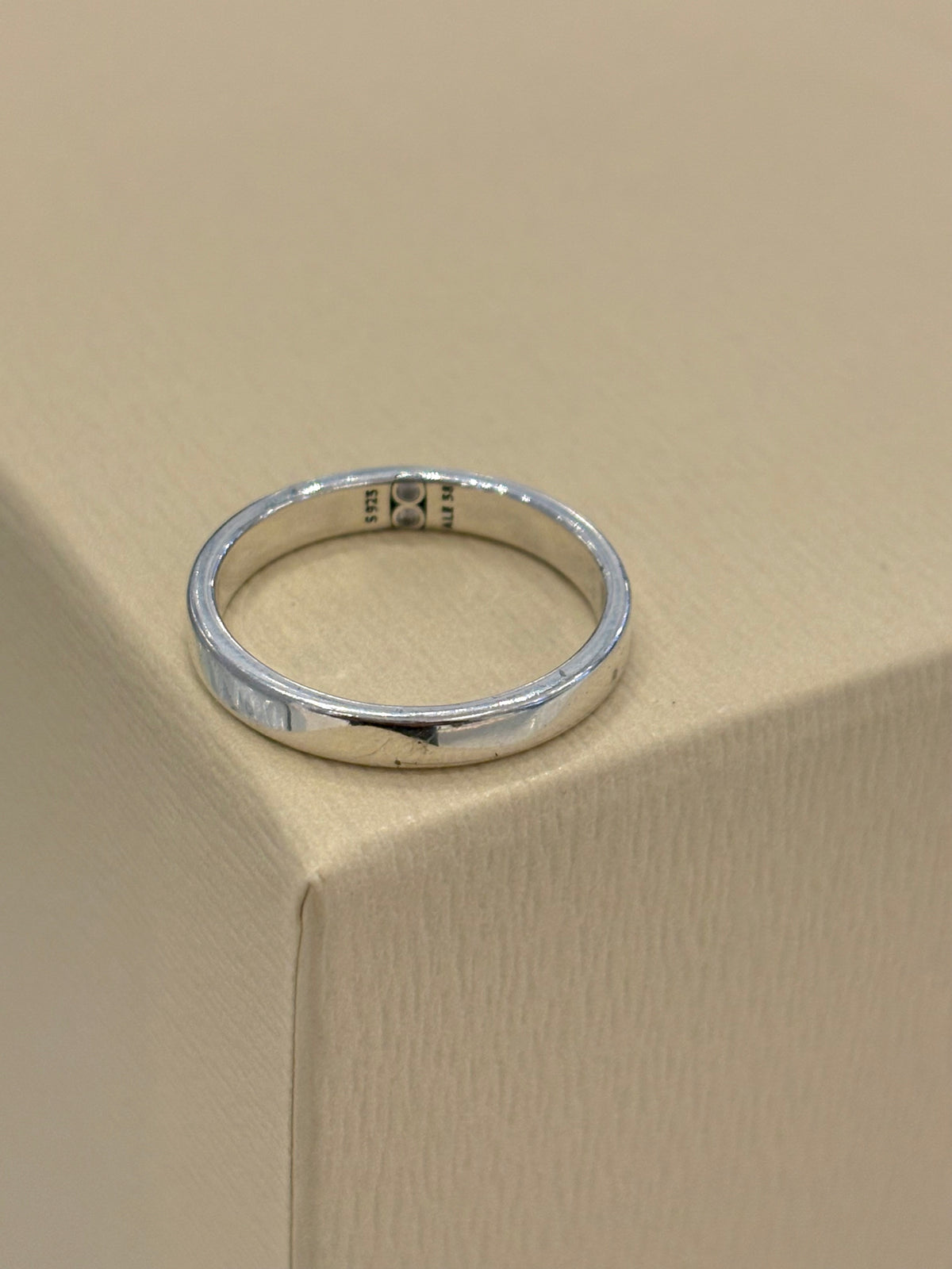 Anillo Banda Lisa Silver - Unisex