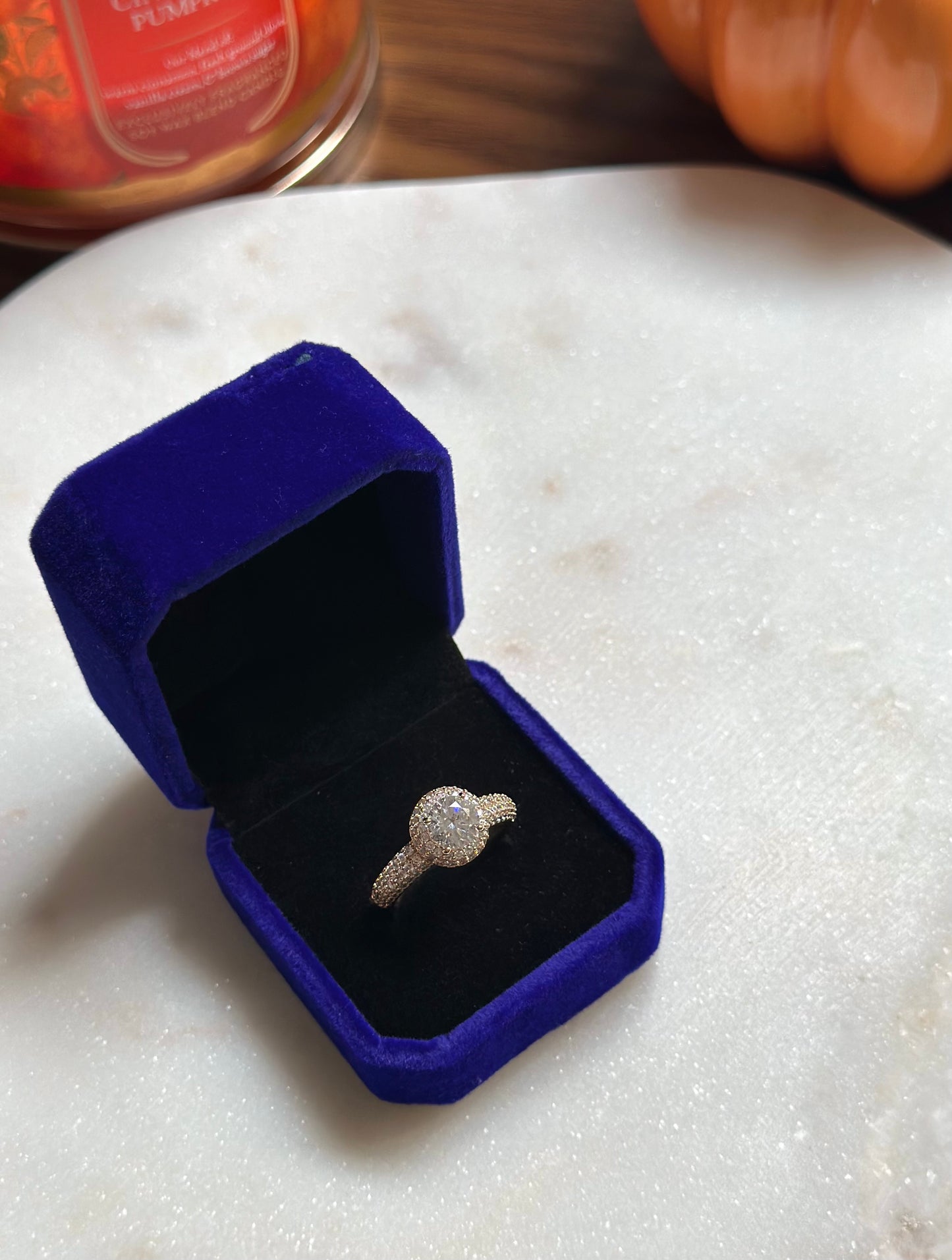 Anillo Star Gem Rose