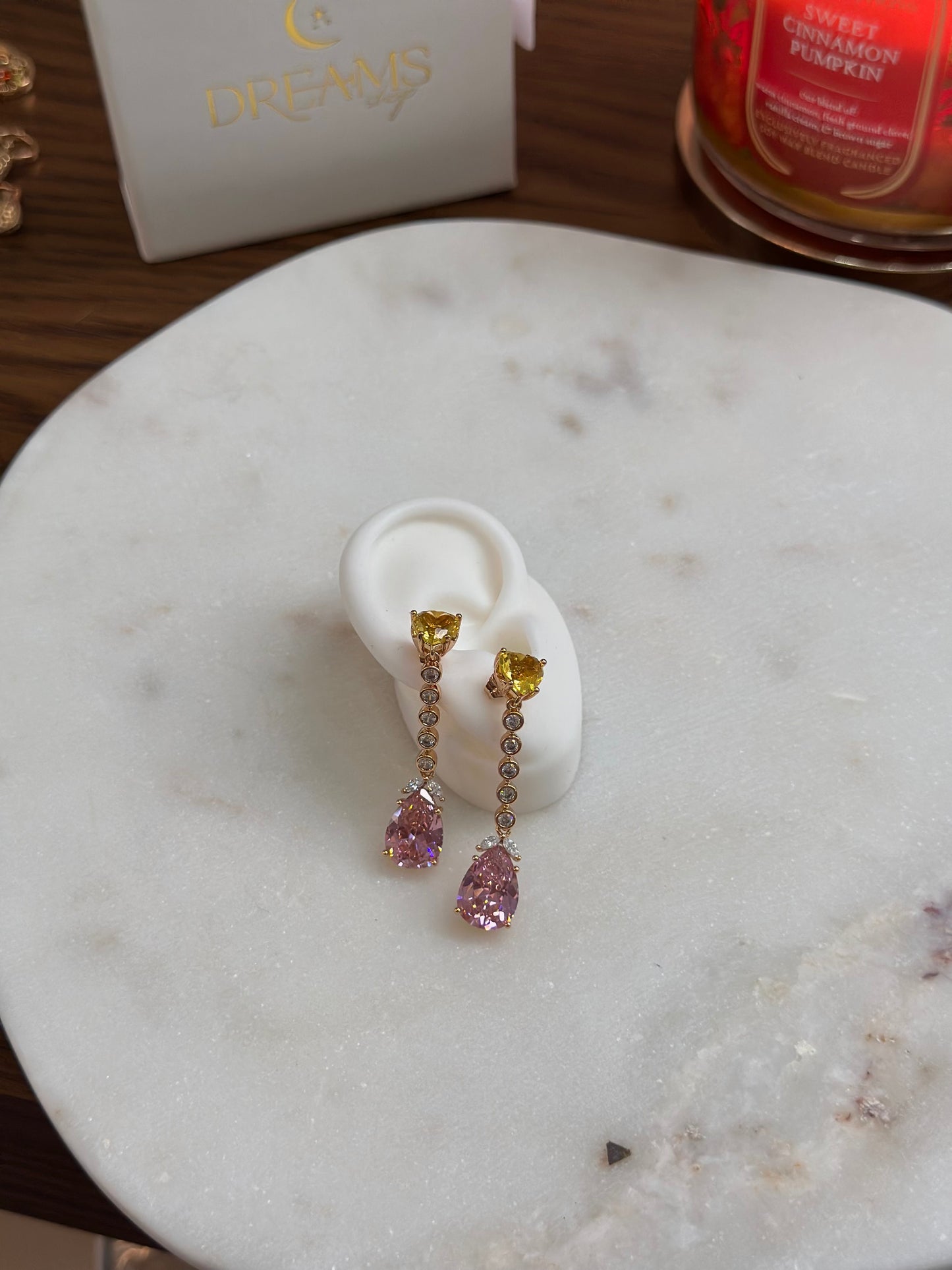 Golden Aura - Aretes