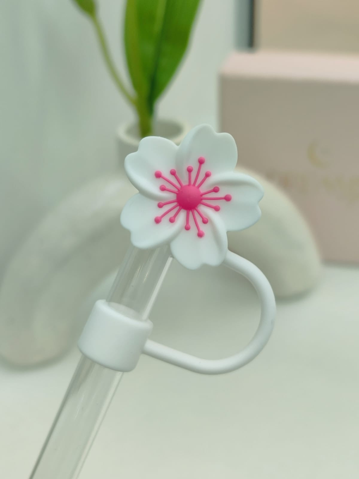 Protector de Pajilla - Tema: Medicina - Flores y más.