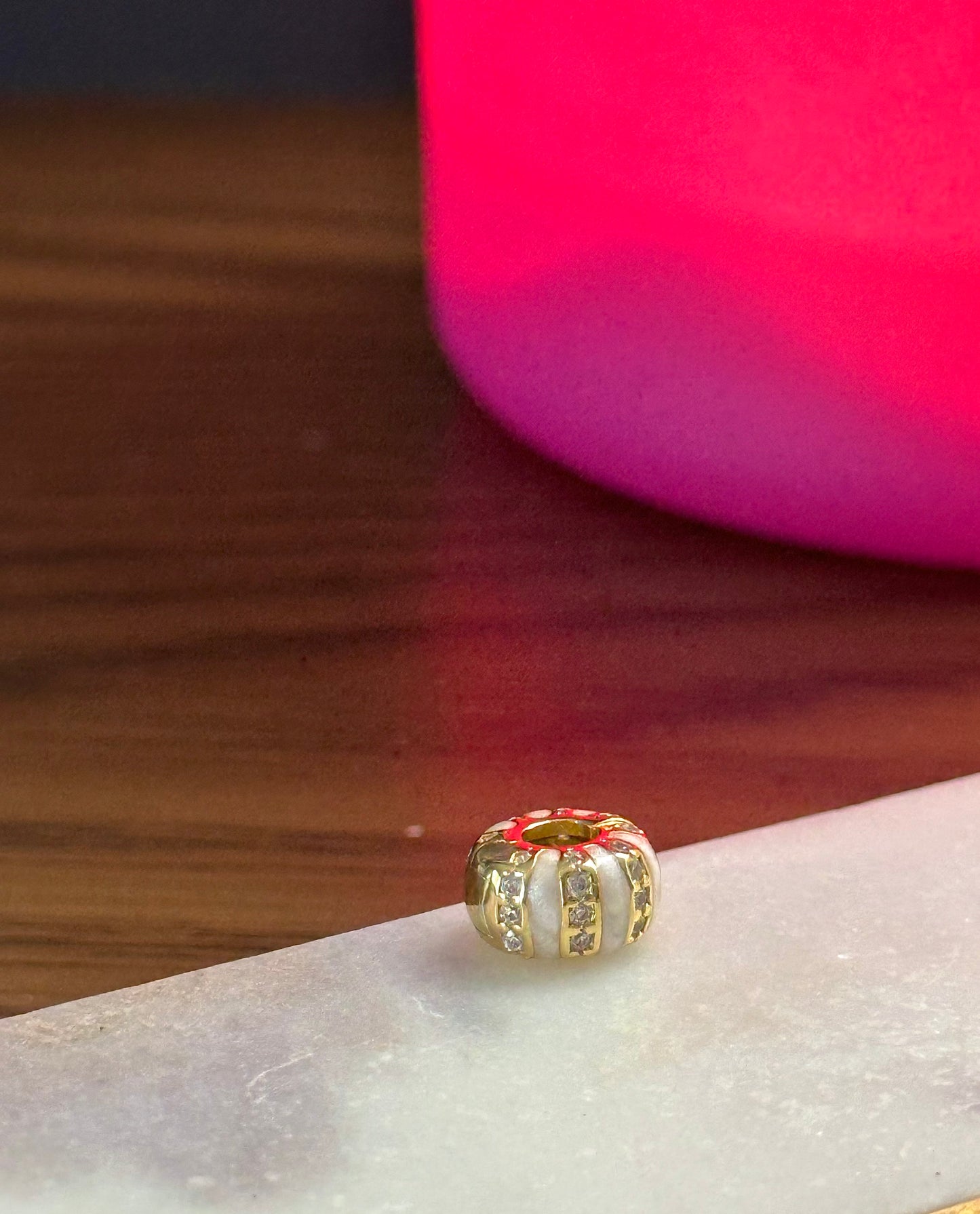 Charm Clip en Dos Tonos