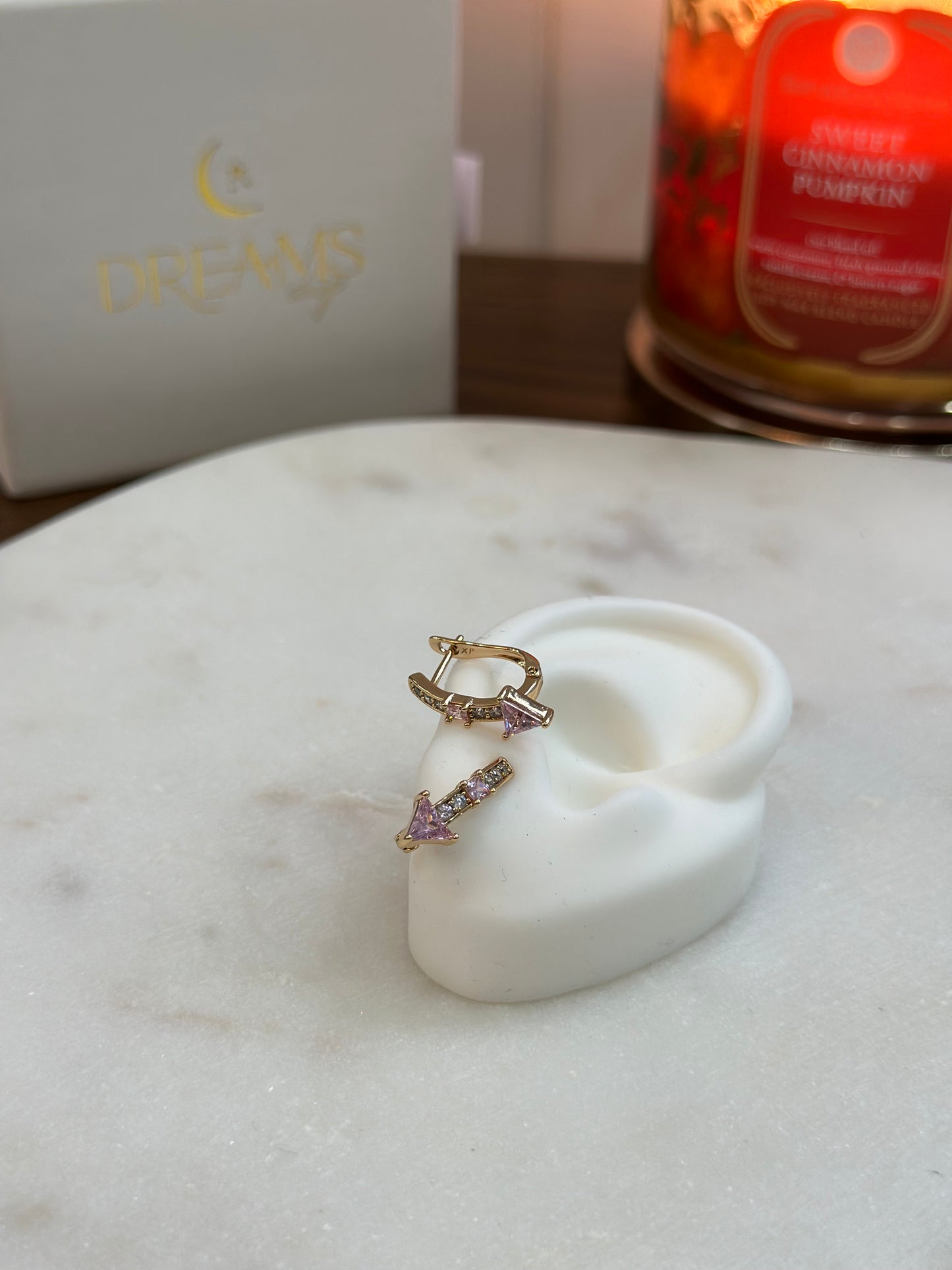 Rosy Love - Aretes