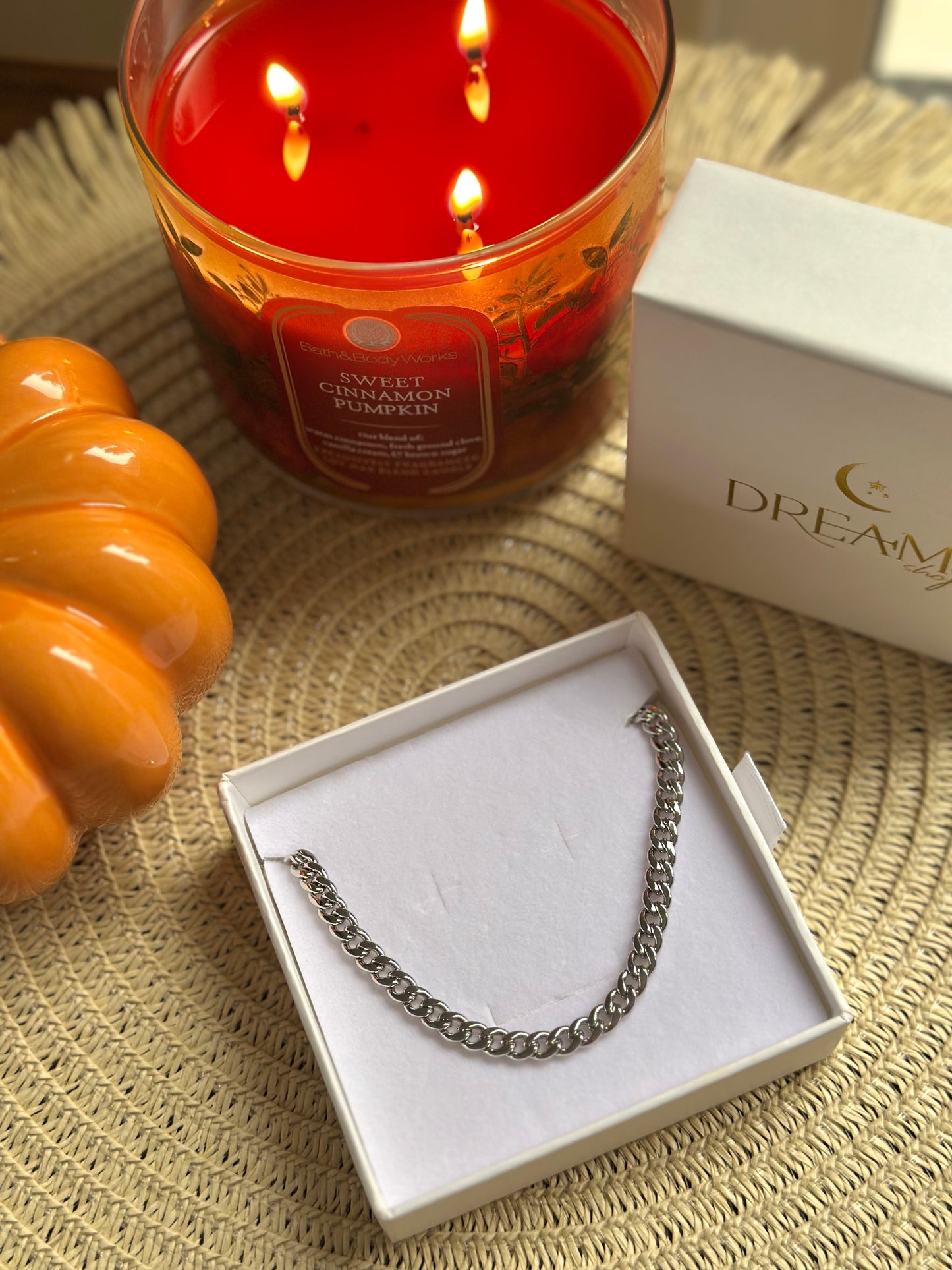 Cuban Chain Silver - Collar