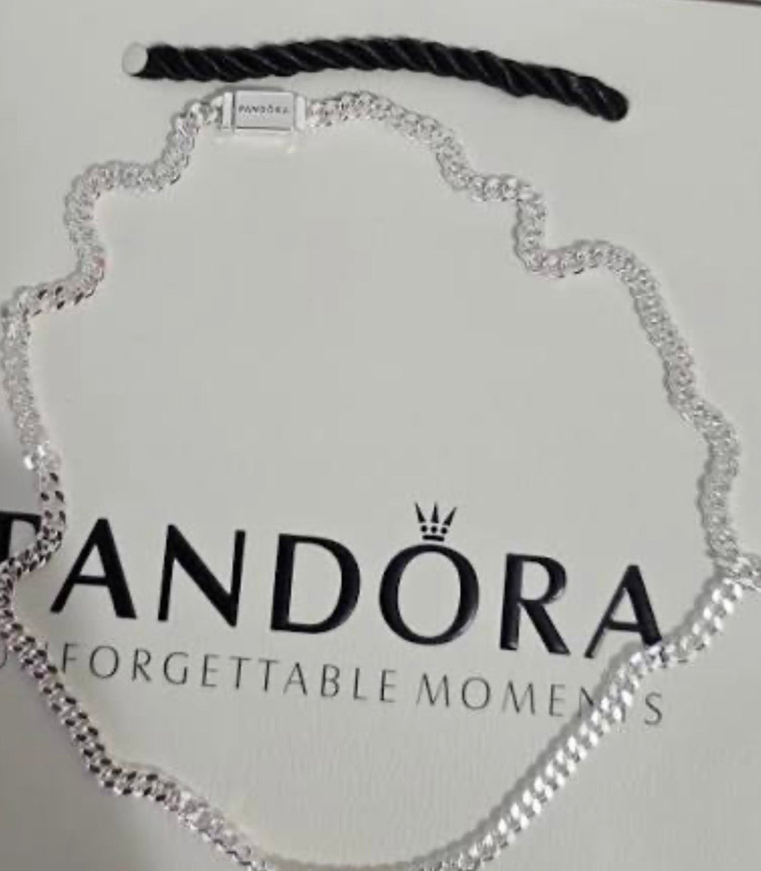 Collar Cubano - Silver