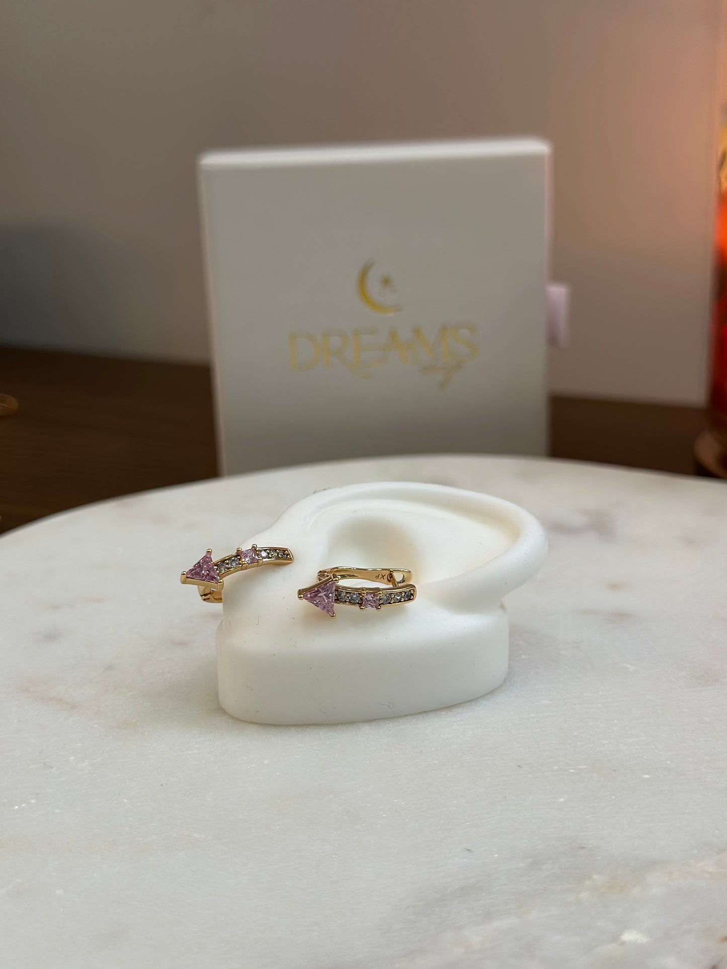 Rosy Love - Aretes