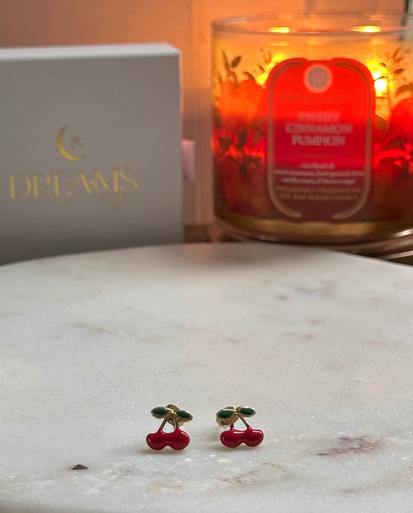 Cherry Love - Aretes