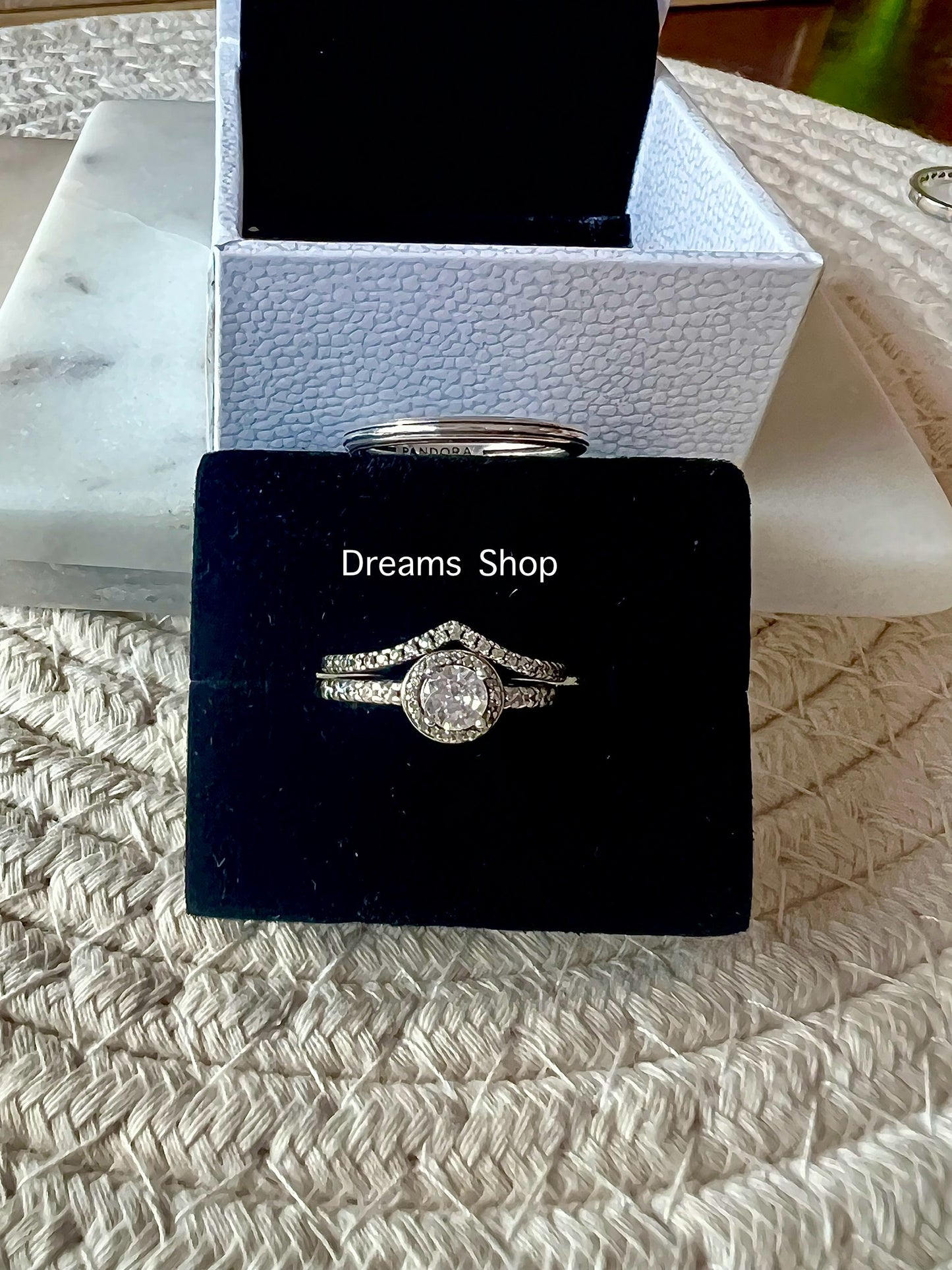 Set 3 Anillos - Deseo, Elegancia y ME - Silver