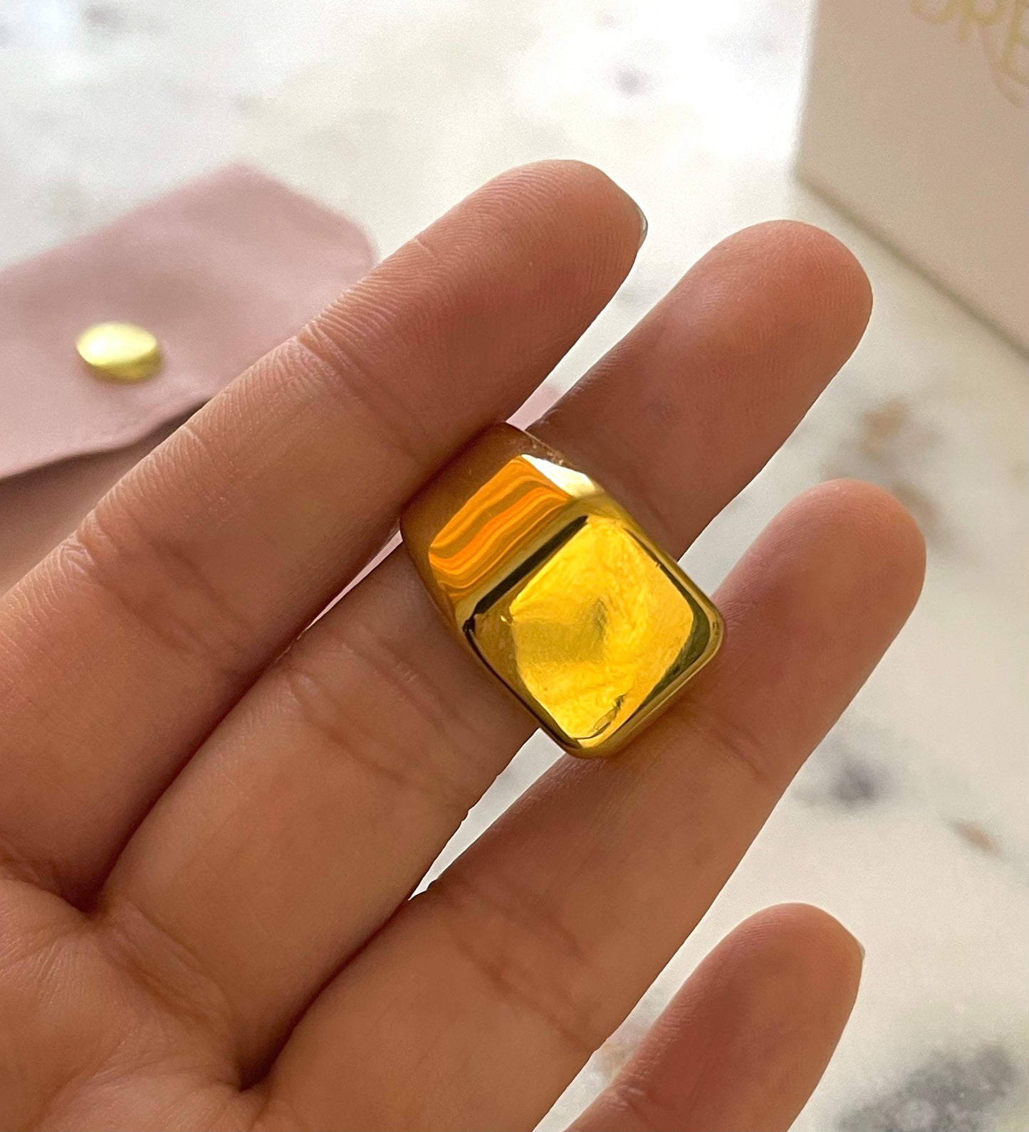 Doble Ring - Men / Gold