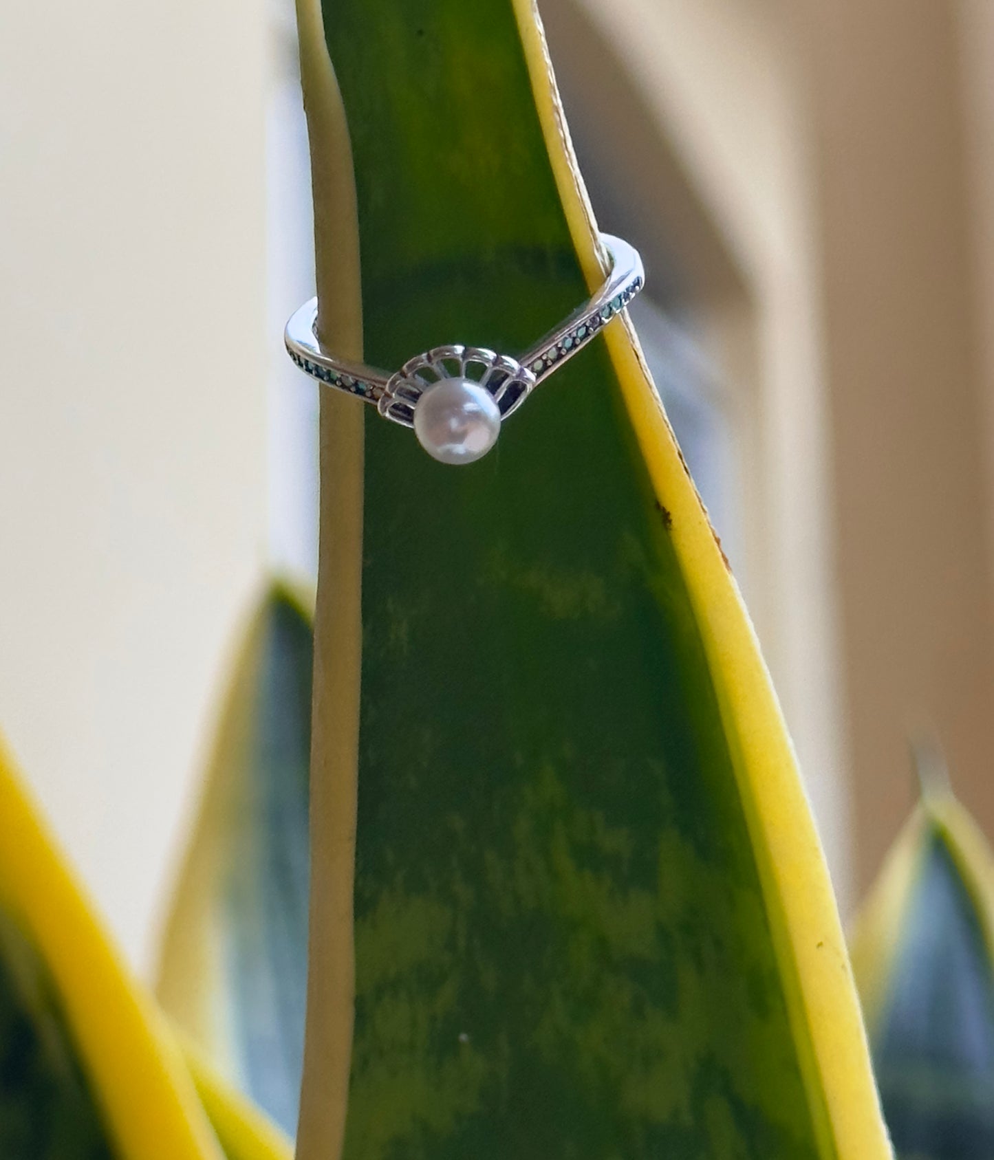 Anillo Perla de Ariel Sirenita - Disney Princesa