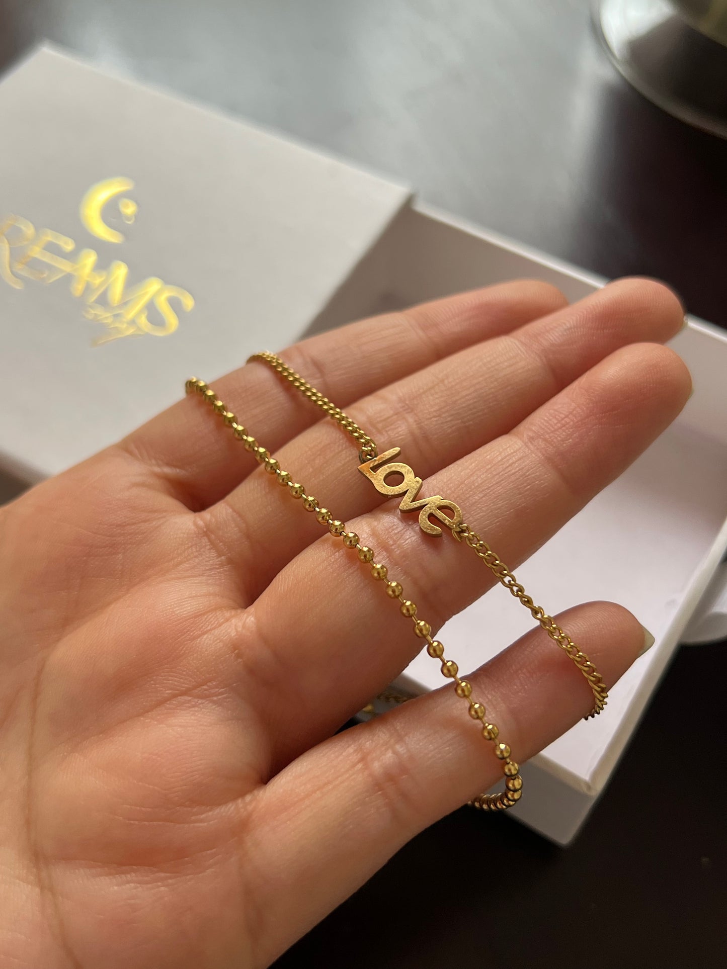 LOVE doble brazalete