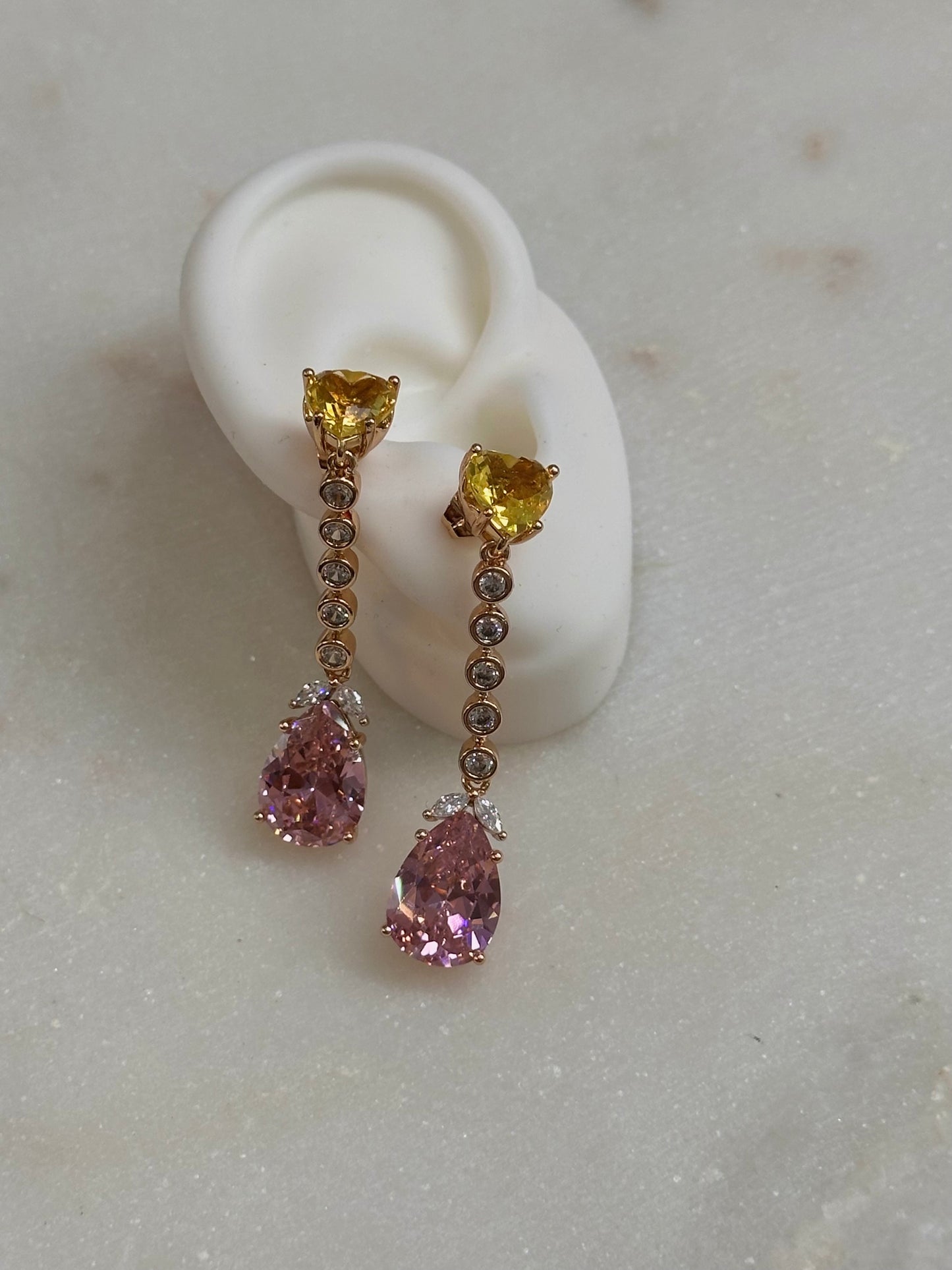 Golden Aura - Aretes