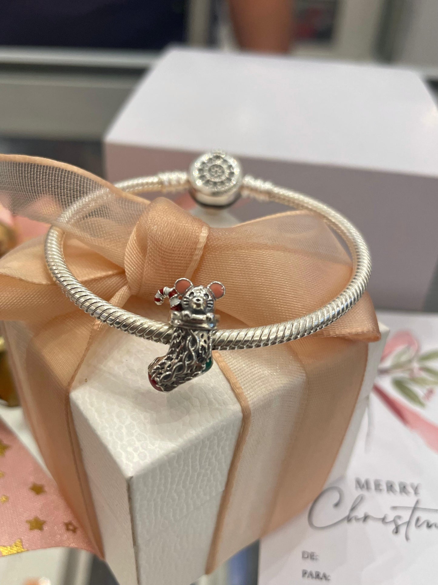 Charm Ratón y Calcetín