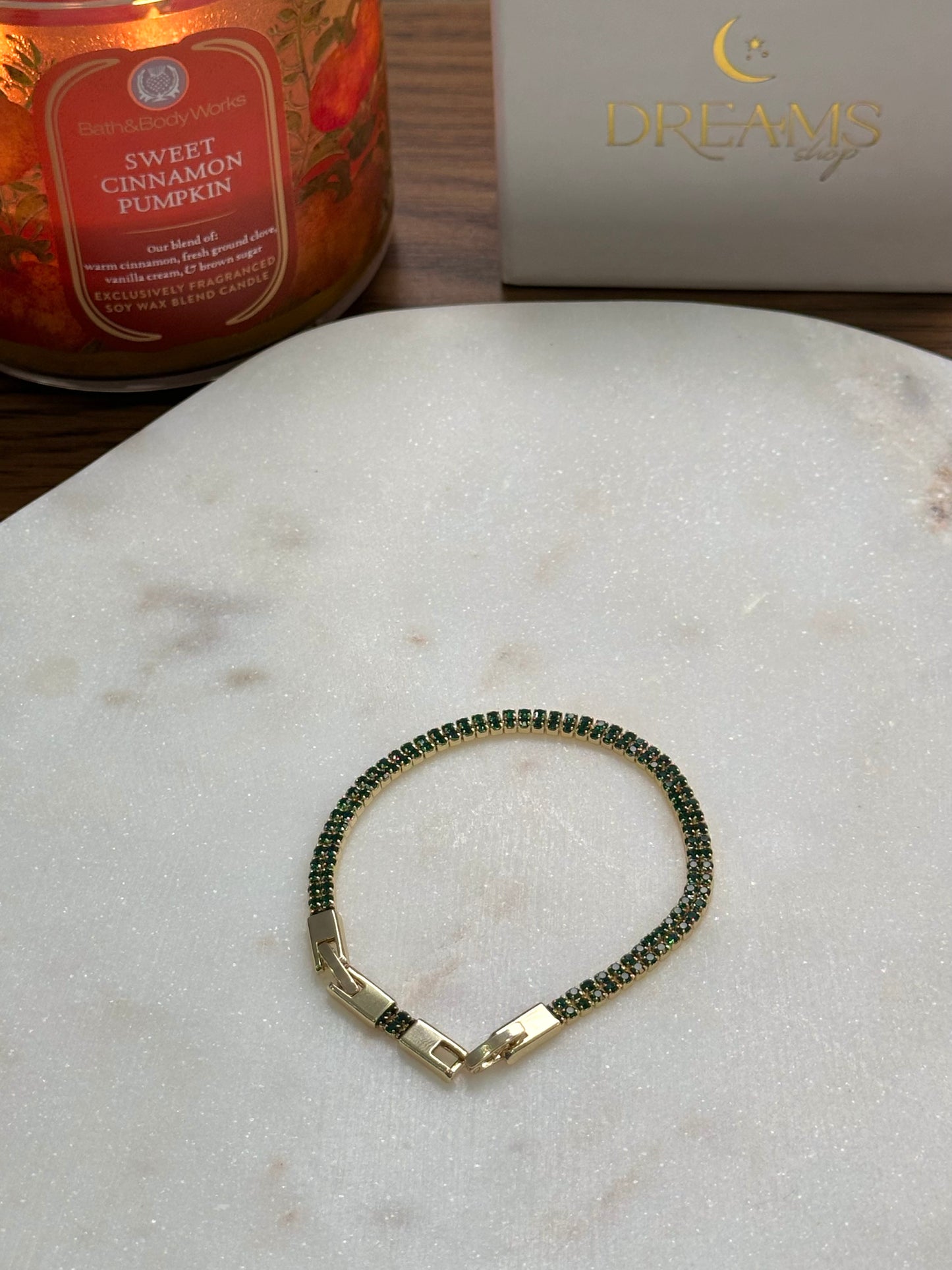 Tenis Brazalete Verde