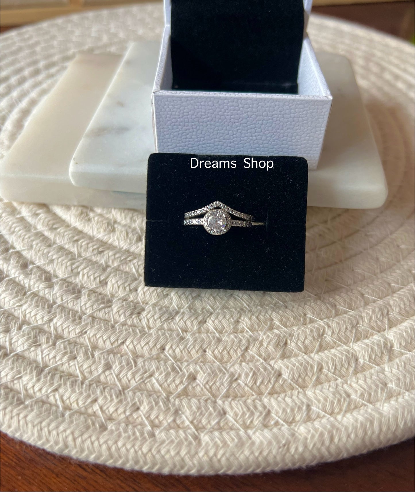 Set 2 Anillos - Deseo y Elegancia - Silver