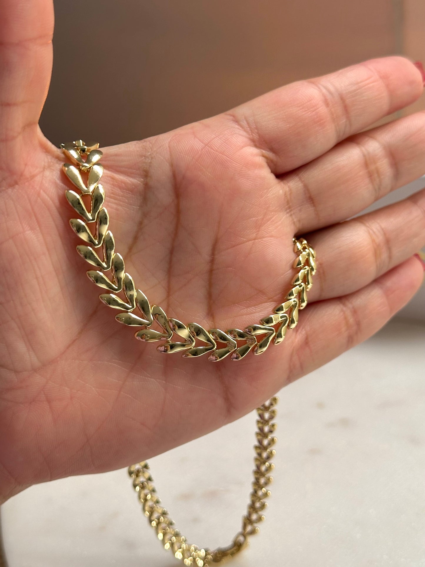 Golden Heart - Collar Gold
