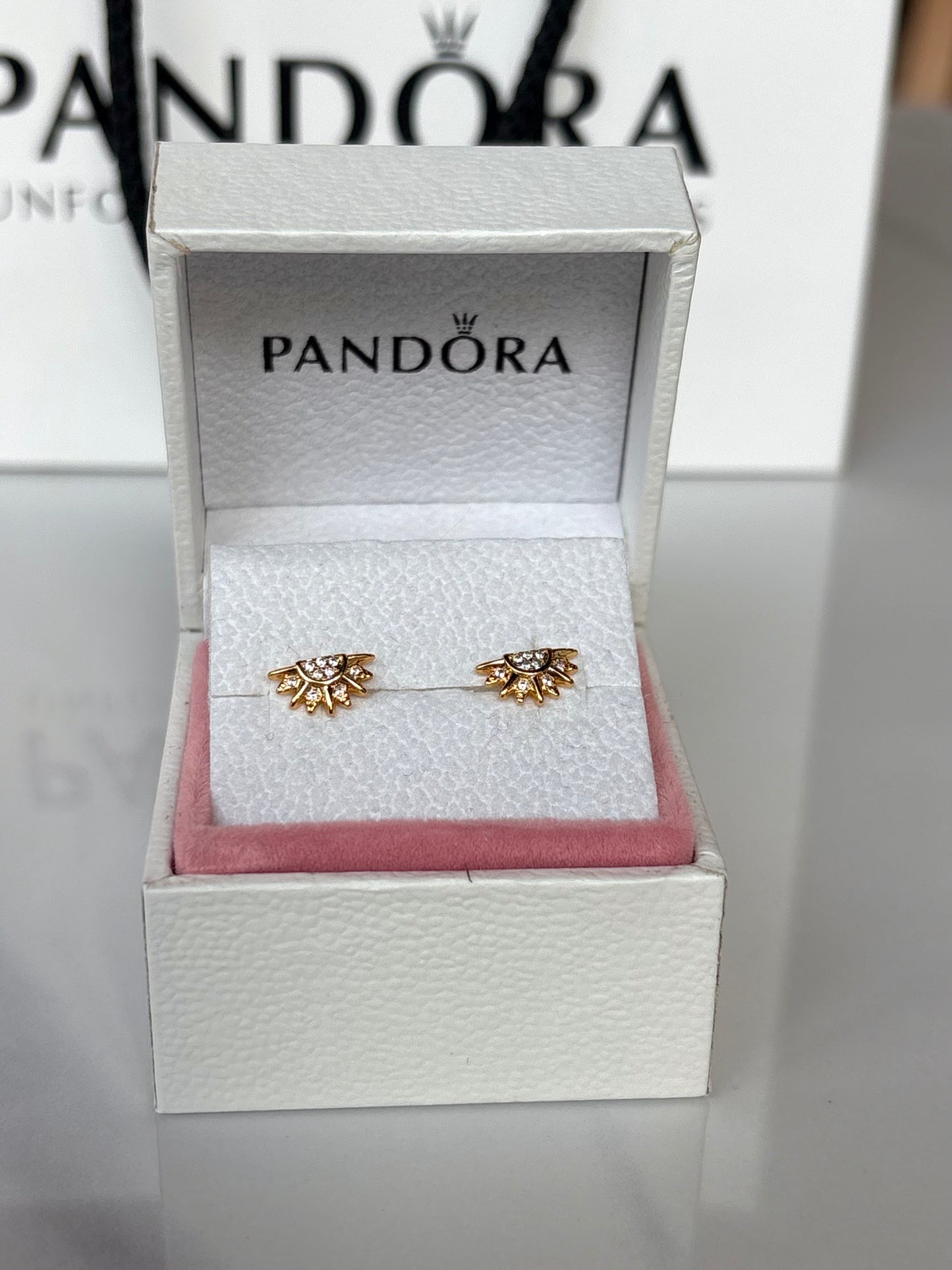 Aretes Sol - Gold