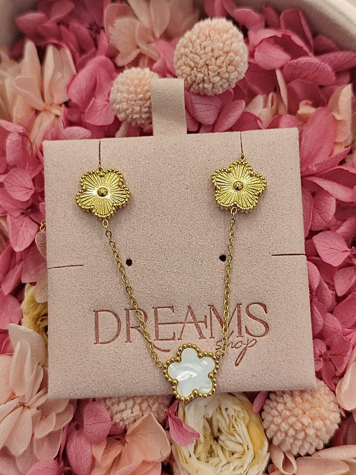 Collar White & Gold - Van Cleef