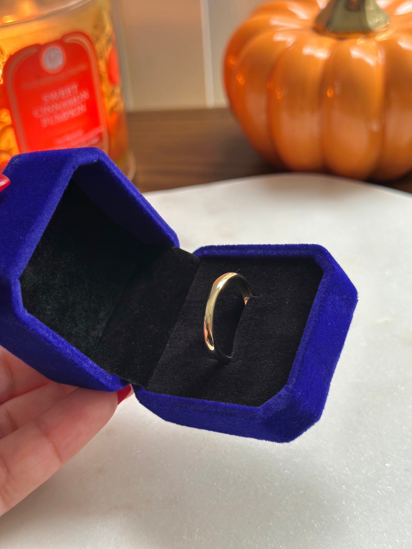Anillo Banda Dorada