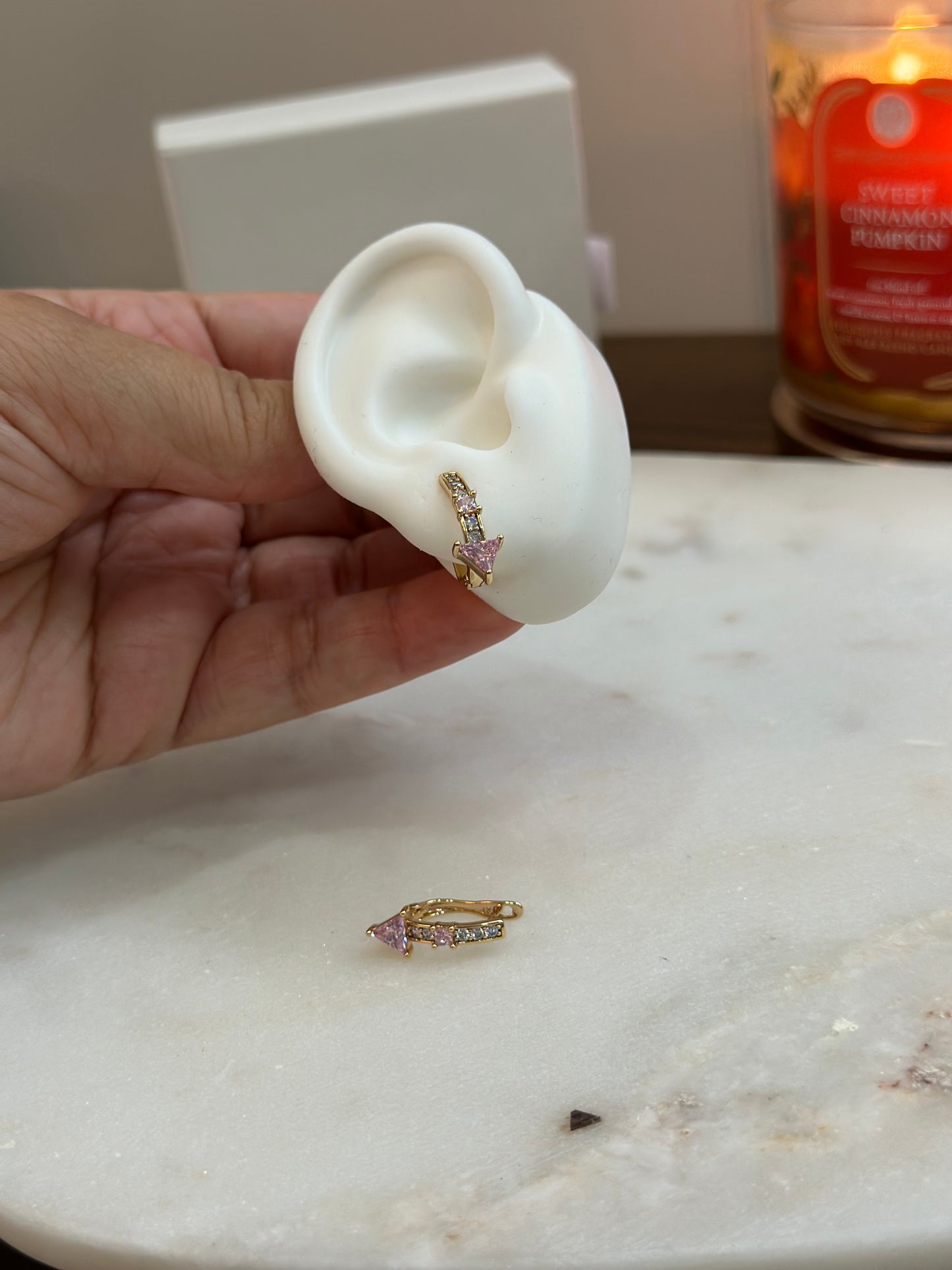 Rosy Love - Aretes
