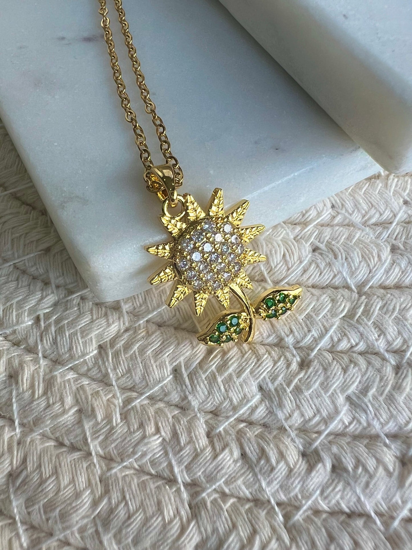 Collar Girasol - Gold