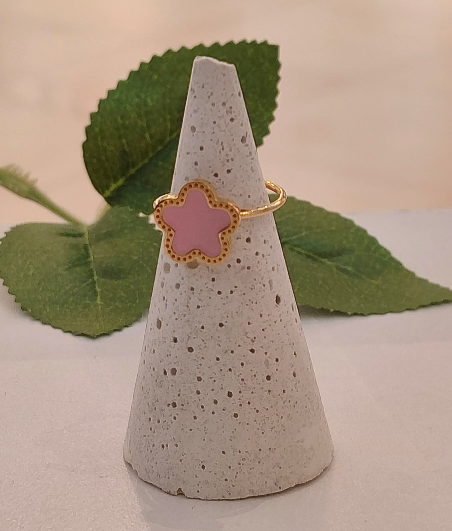 Anillos Ajustable Pink - Van Cleef
