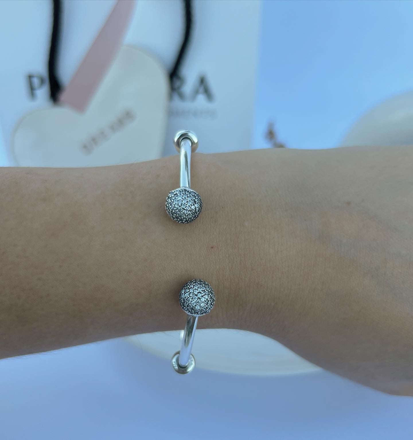 Brazalete Aro Abierto Brillanté