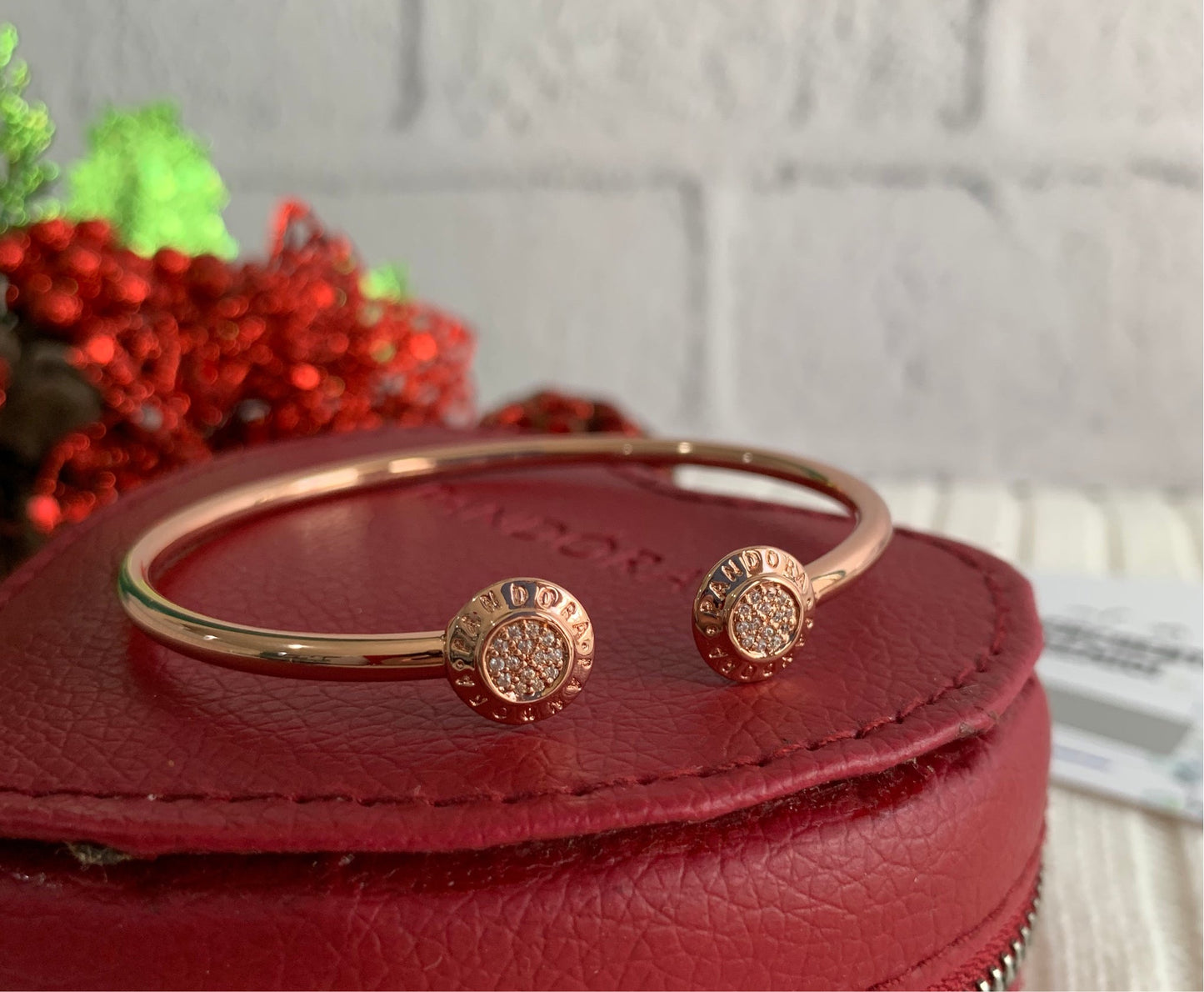 Aro Rígido Abierto Rose Gold