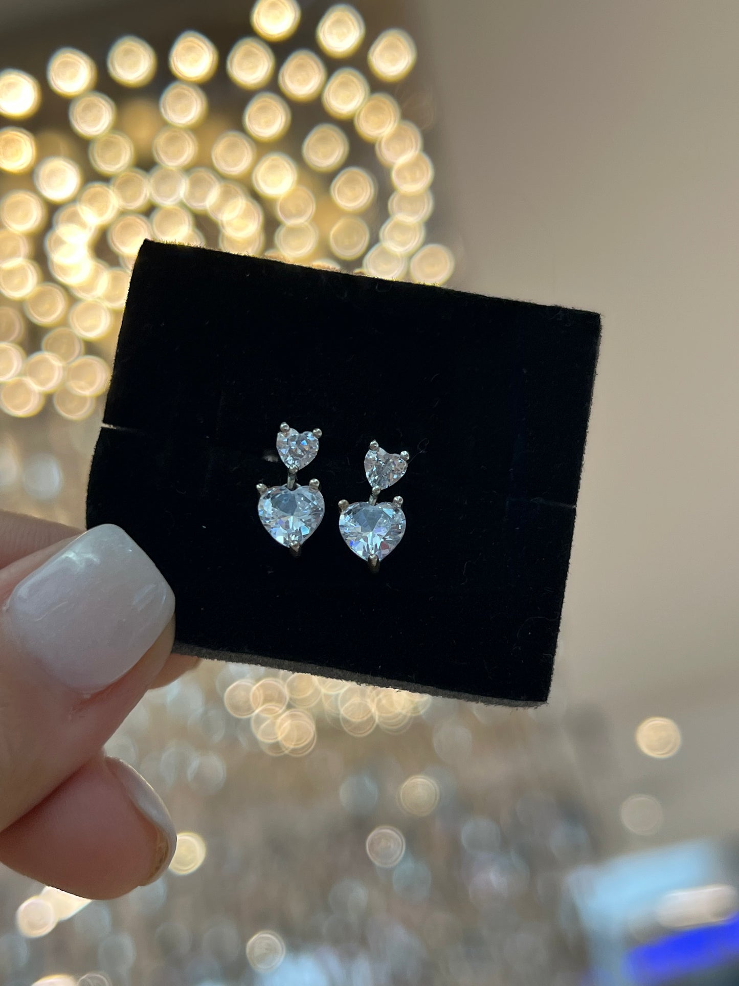 Aretes Doble Corazón