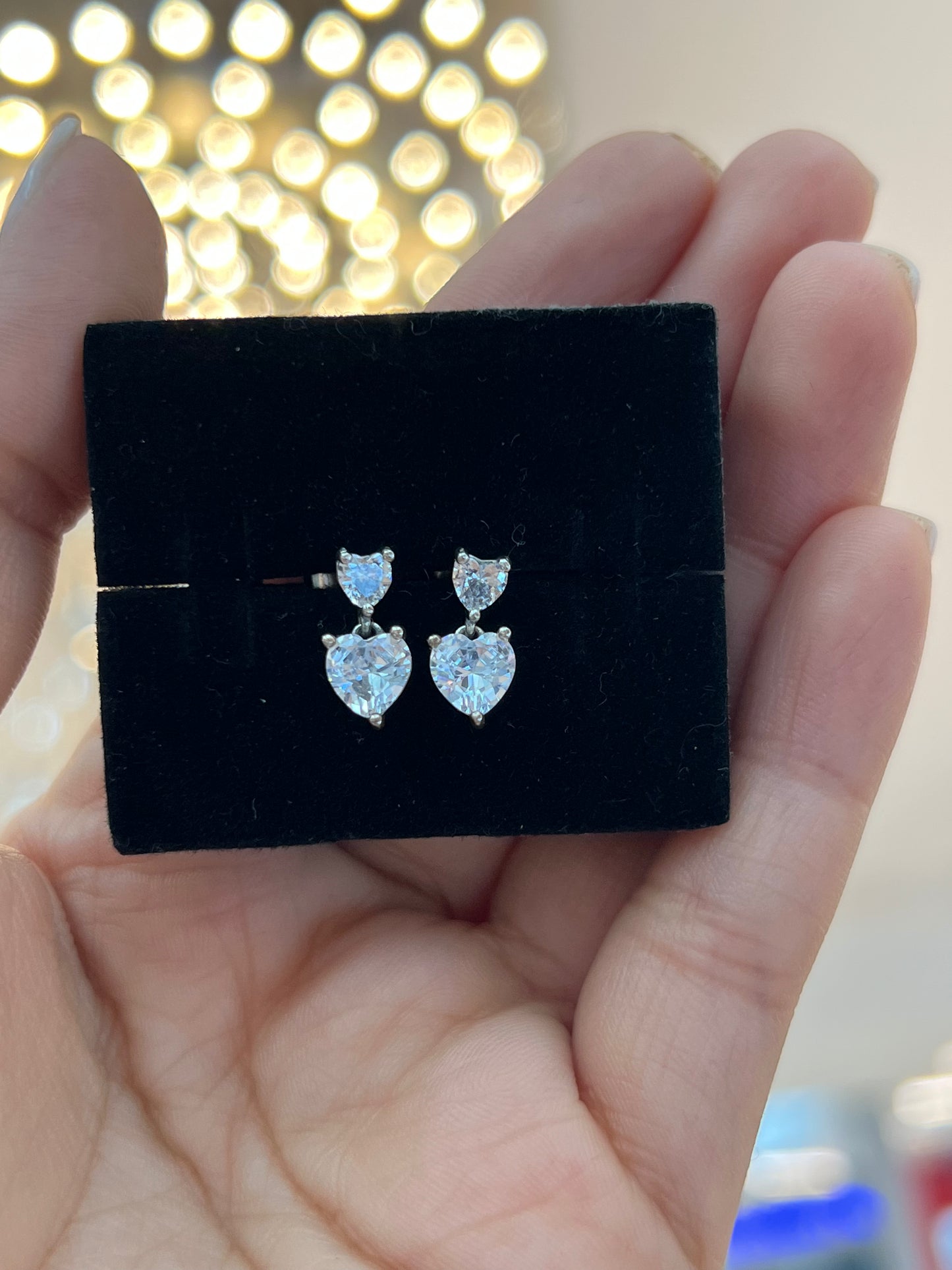 Aretes Doble Corazón
