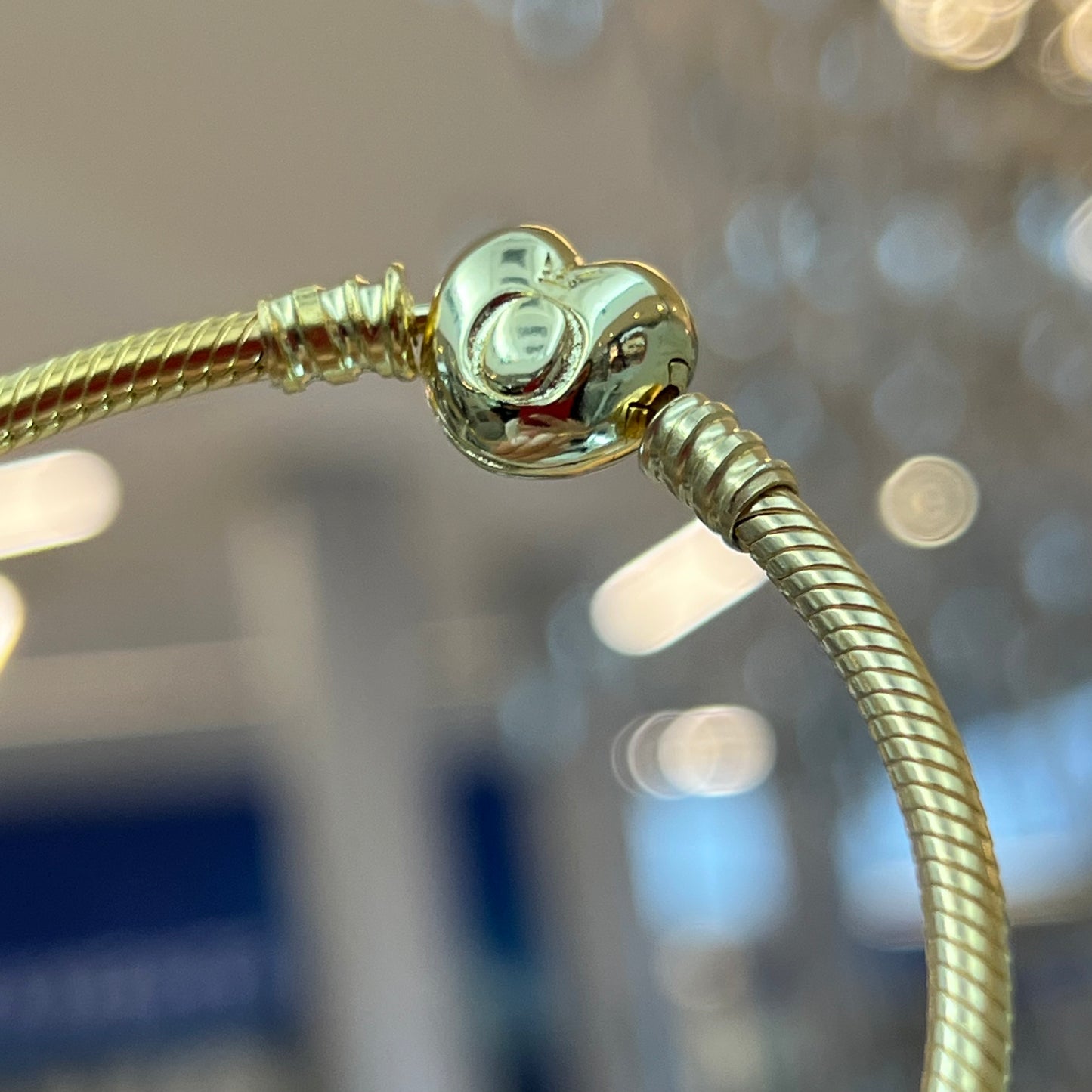 Brazalete Corazon Dorado