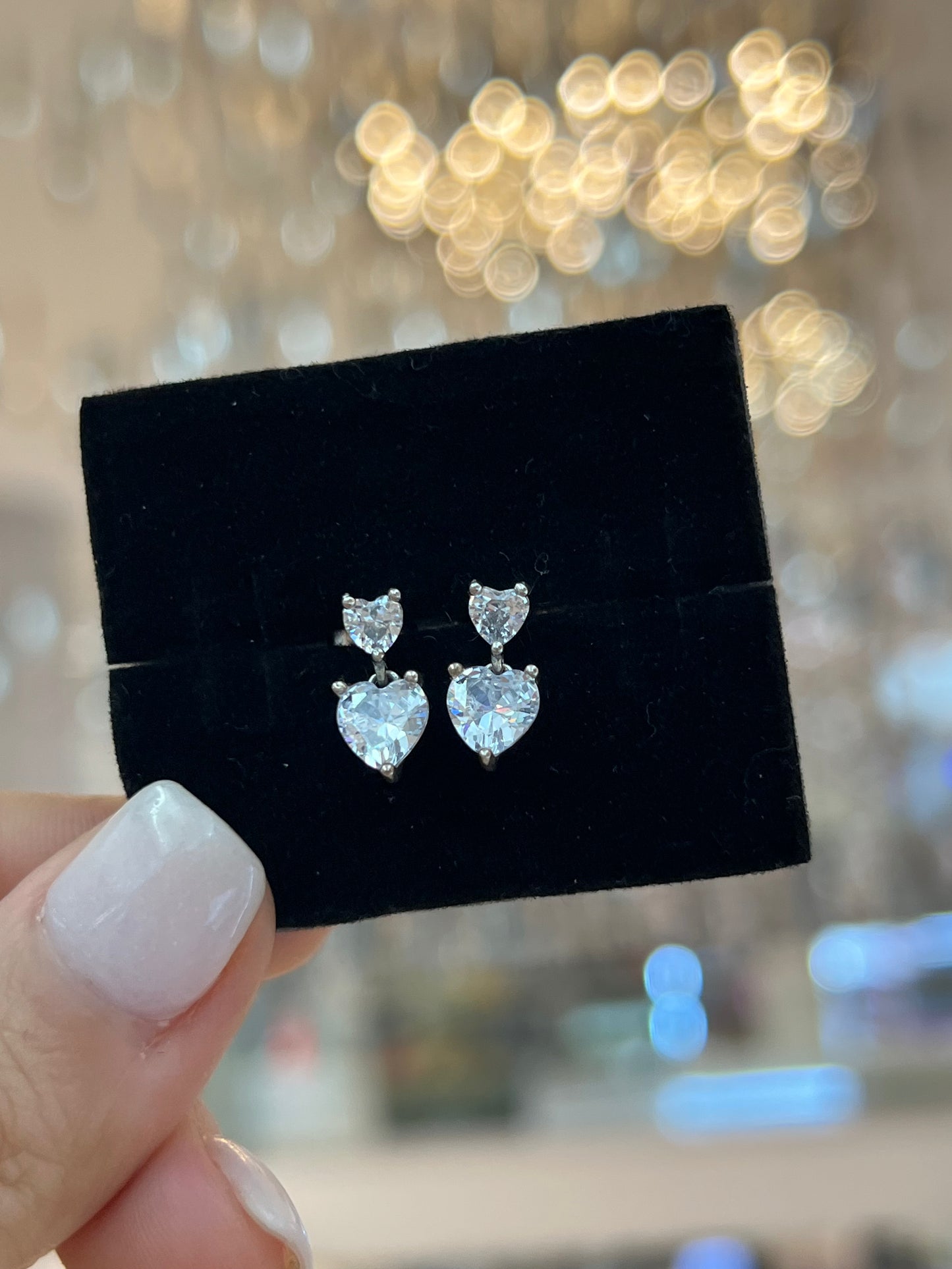 Aretes Doble Corazón
