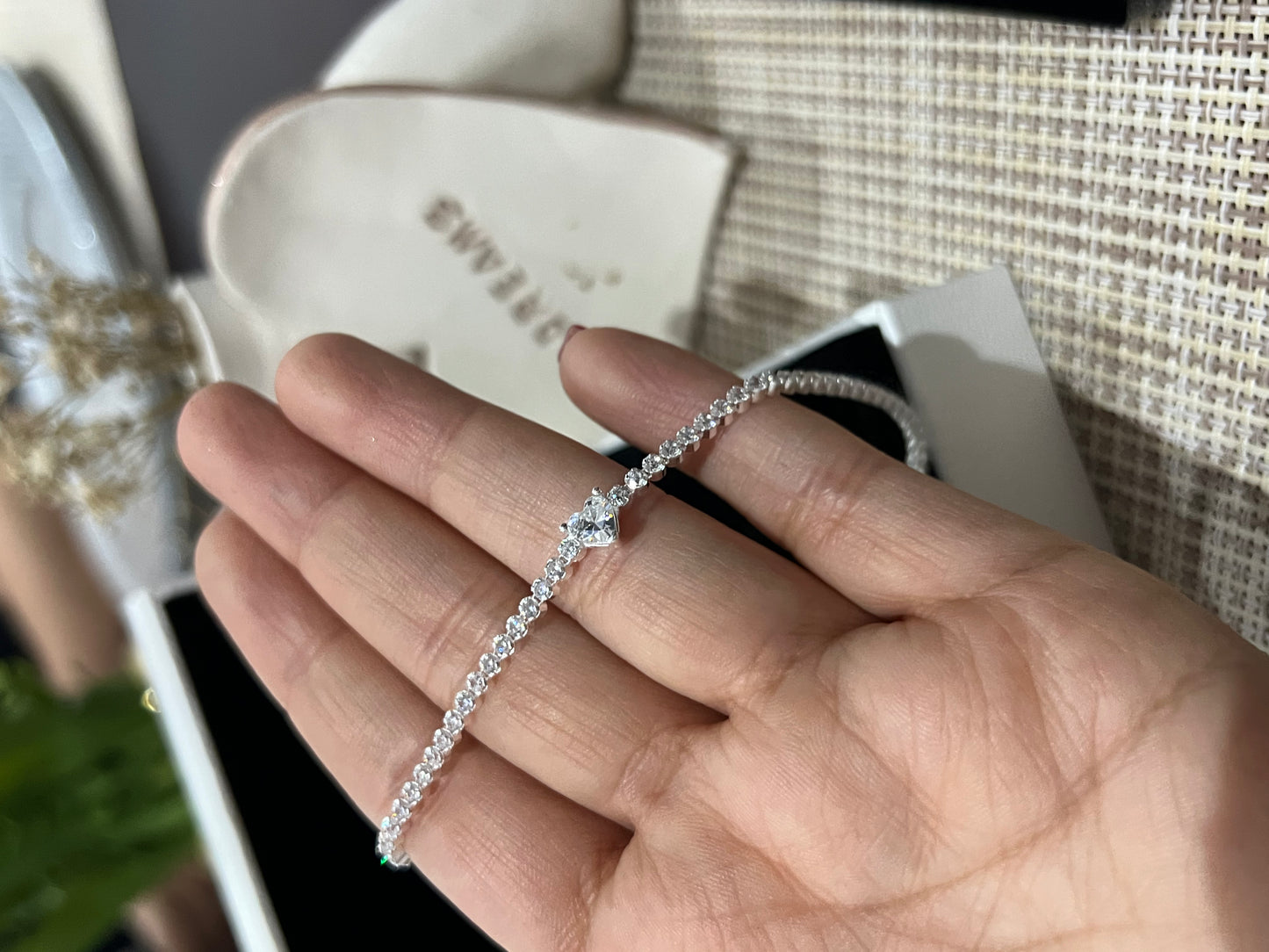Brazalete Halo Corazón Brillante