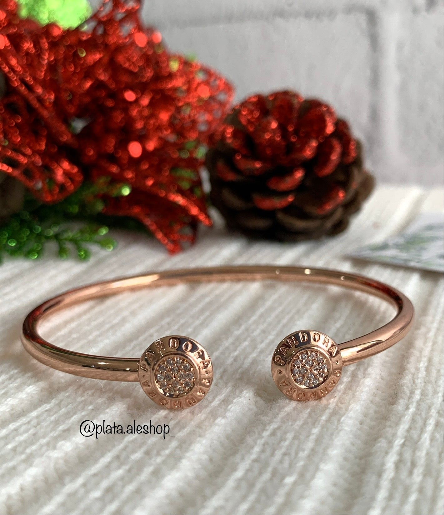 Aro Rígido Abierto Rose Gold